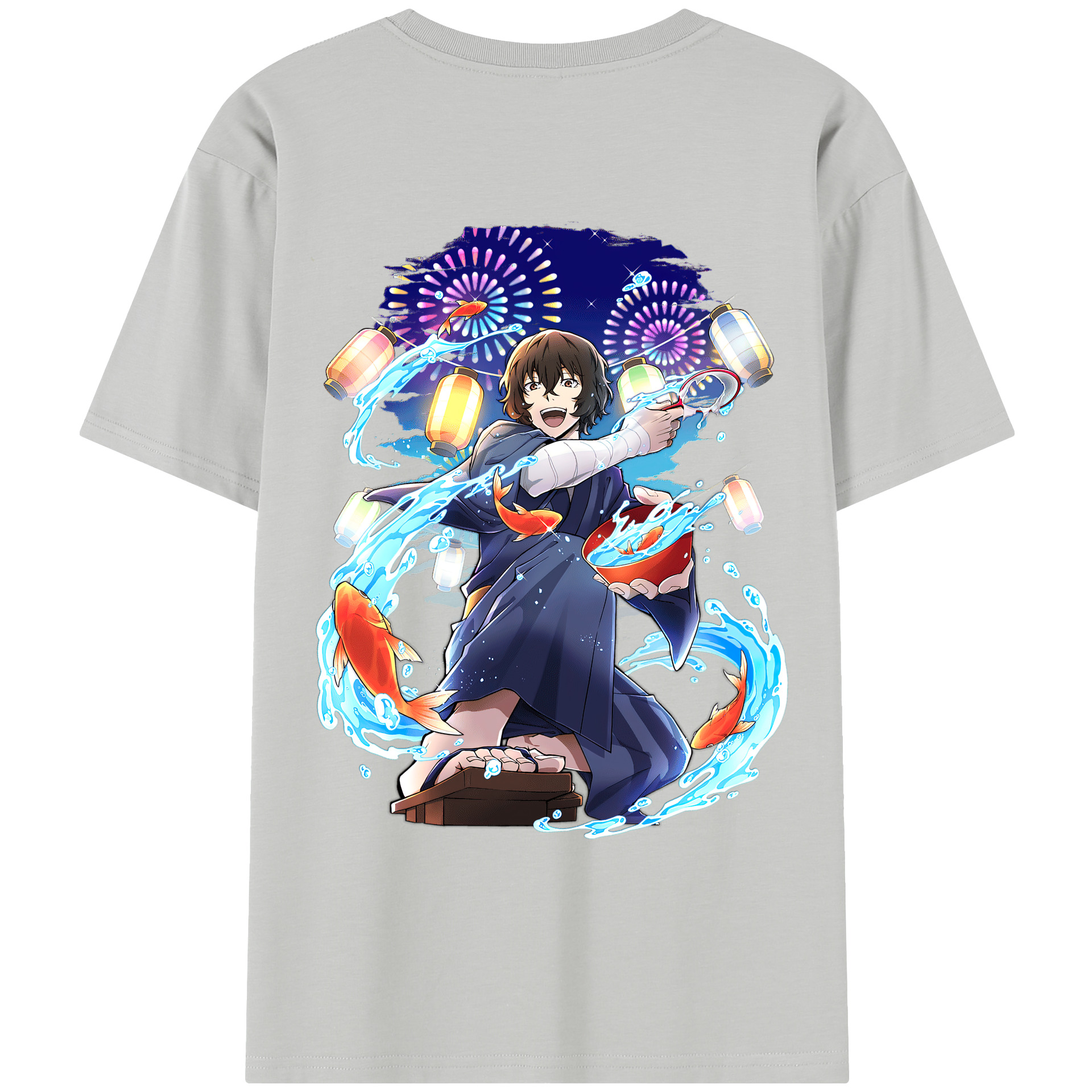 （画像用） 文豪ストレイドッグス Bungo Stray Dogs レディース半袖Tシャツ(バックプリント)
