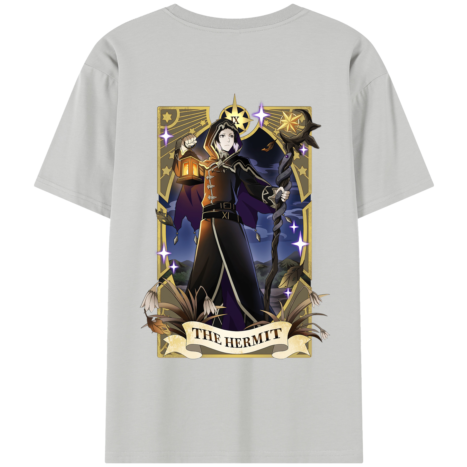 （画像用） 文豪ストレイドッグス Bungo Stray Dogs レディース半袖Tシャツ(バックプリント)