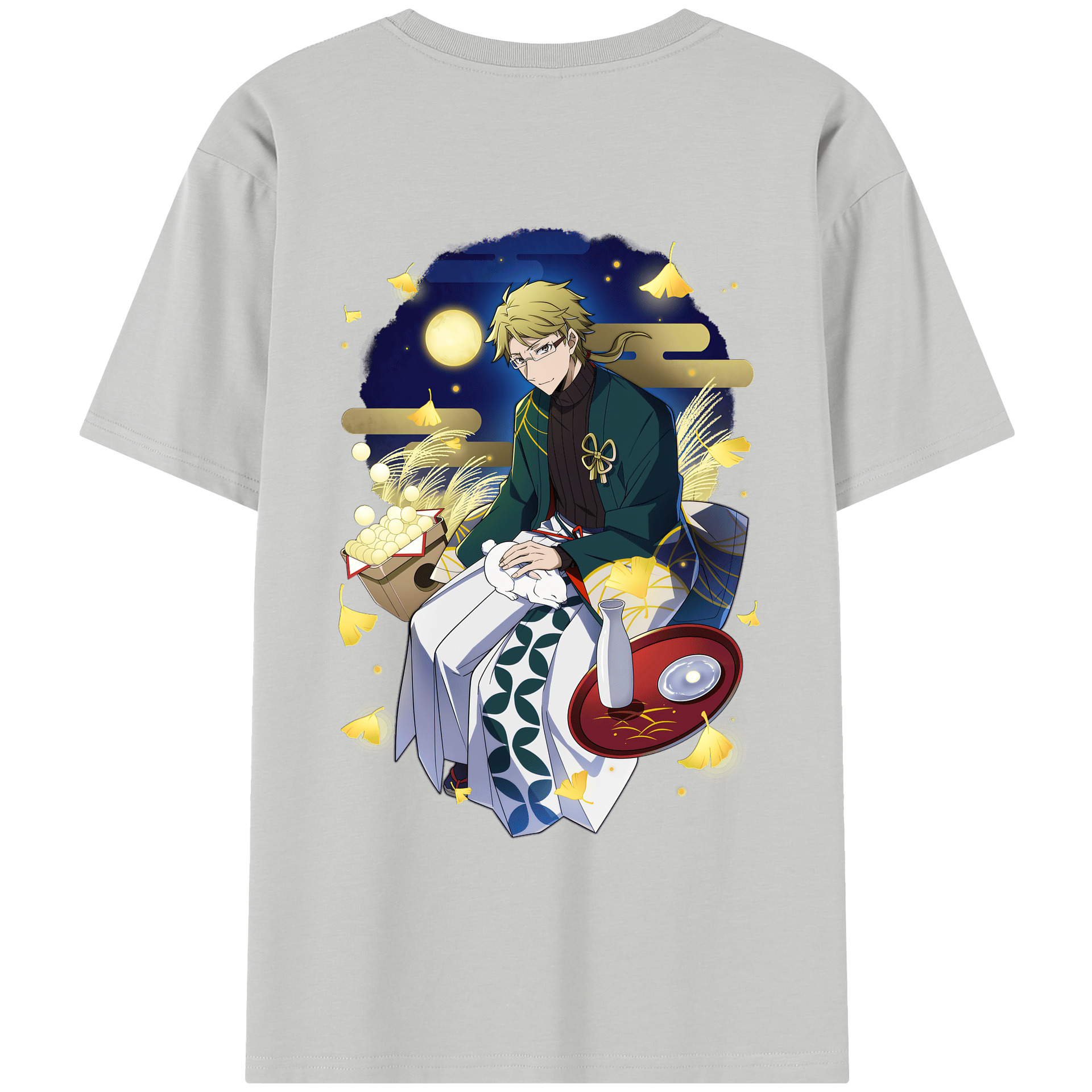 （画像用） 文豪ストレイドッグス Bungo Stray Dogs レディース半袖Tシャツ(バックプリント)