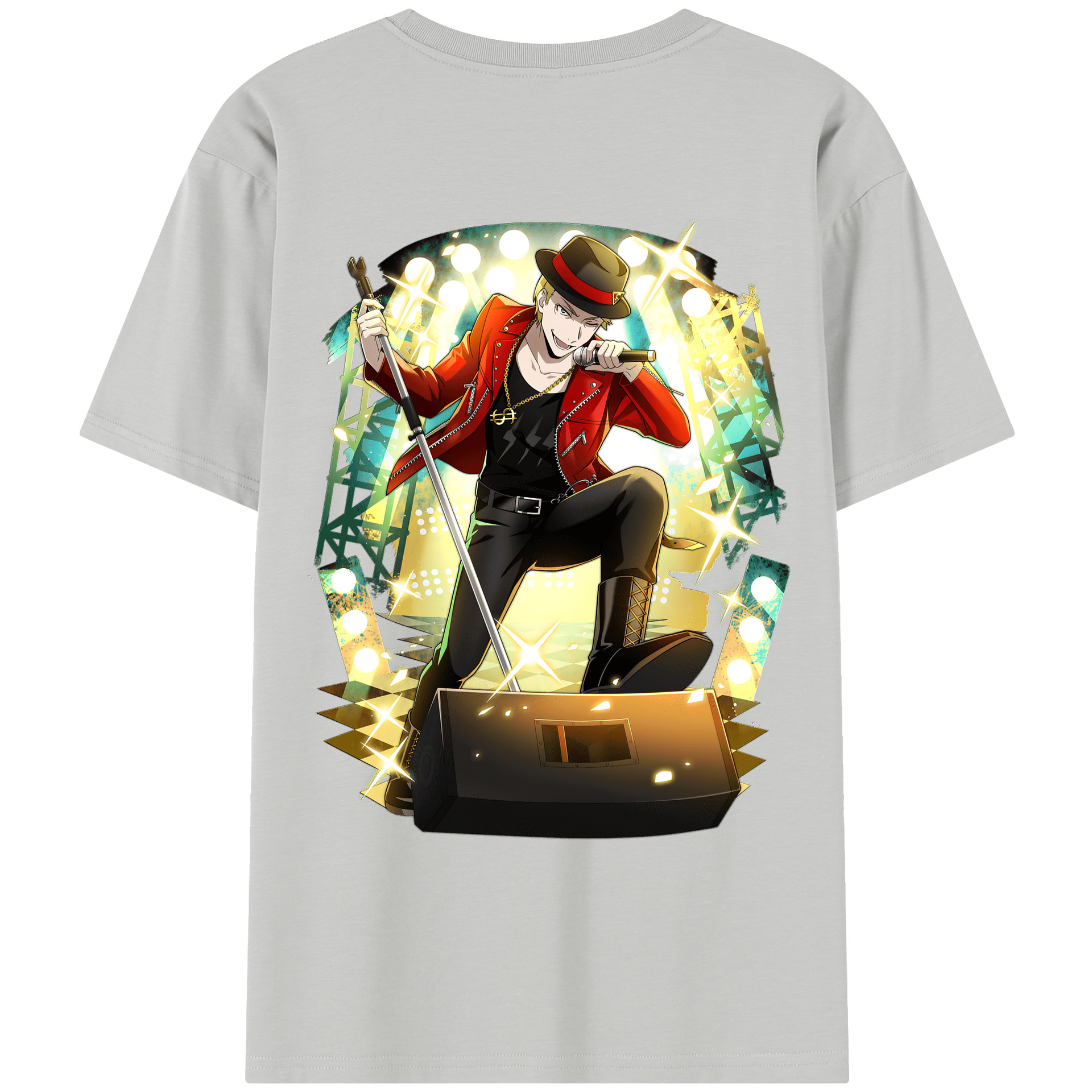 （画像用） 文豪ストレイドッグス Bungo Stray Dogs レディース半袖Tシャツ(バックプリント)