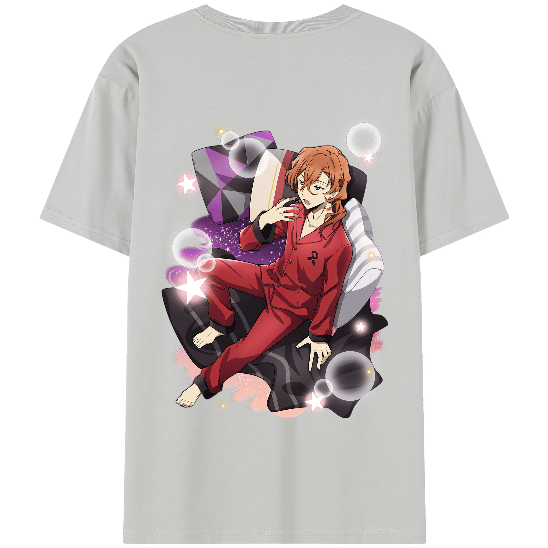 （画像用） 文豪ストレイドッグス Bungo Stray Dogs レディース半袖Tシャツ(バックプリント)