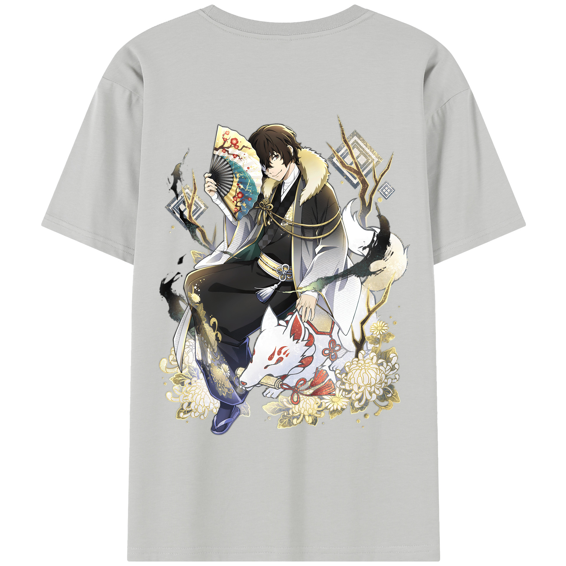（画像用） 文豪ストレイドッグス Bungo Stray Dogs レディース半袖Tシャツ(バックプリント)