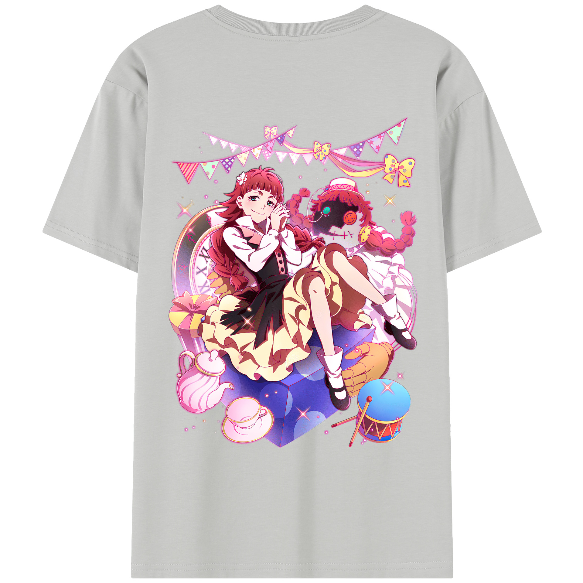 （画像用） 文豪ストレイドッグス Bungo Stray Dogs レディース半袖Tシャツ(バックプリント)