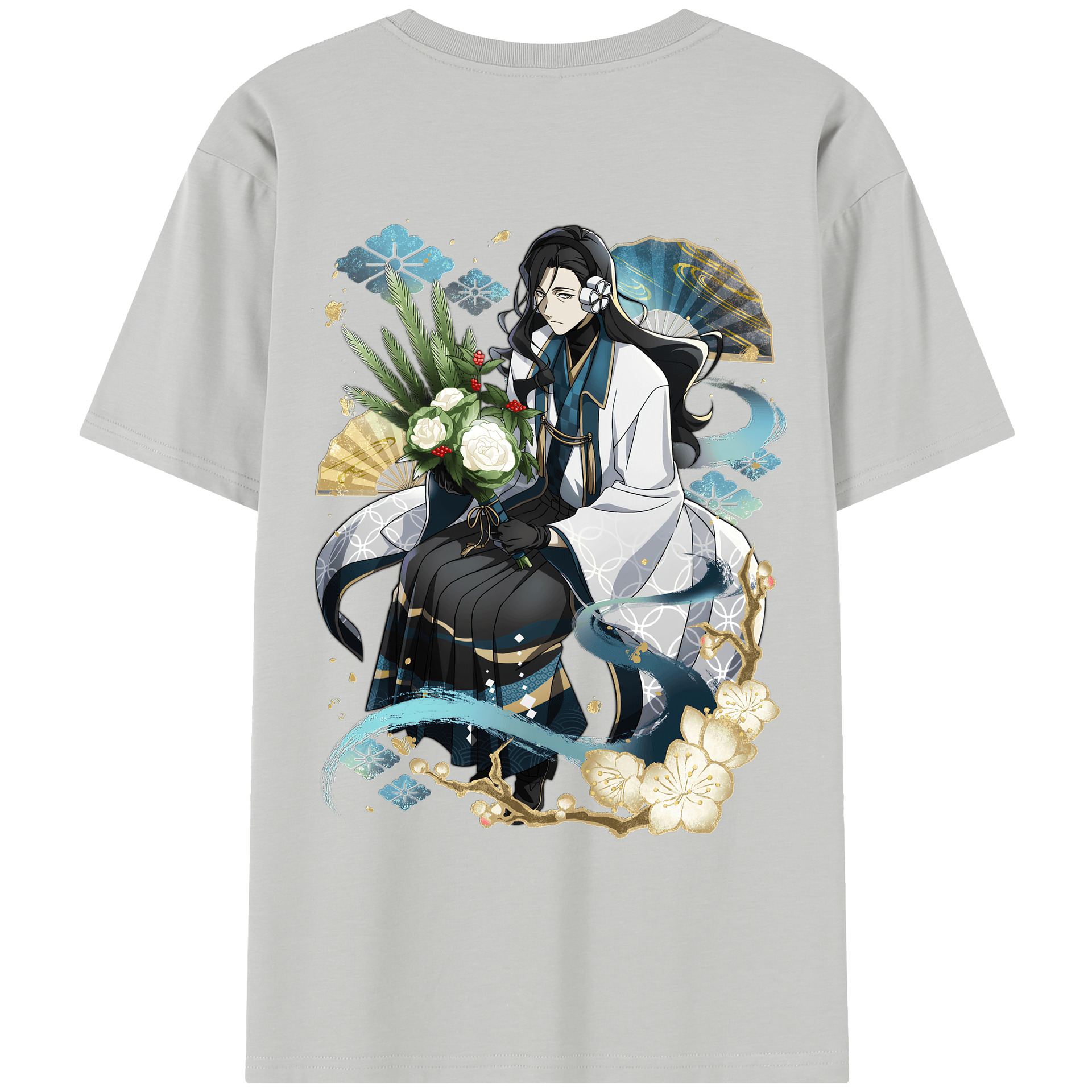 （画像用） 文豪ストレイドッグス Bungo Stray Dogs レディース半袖Tシャツ(バックプリント)