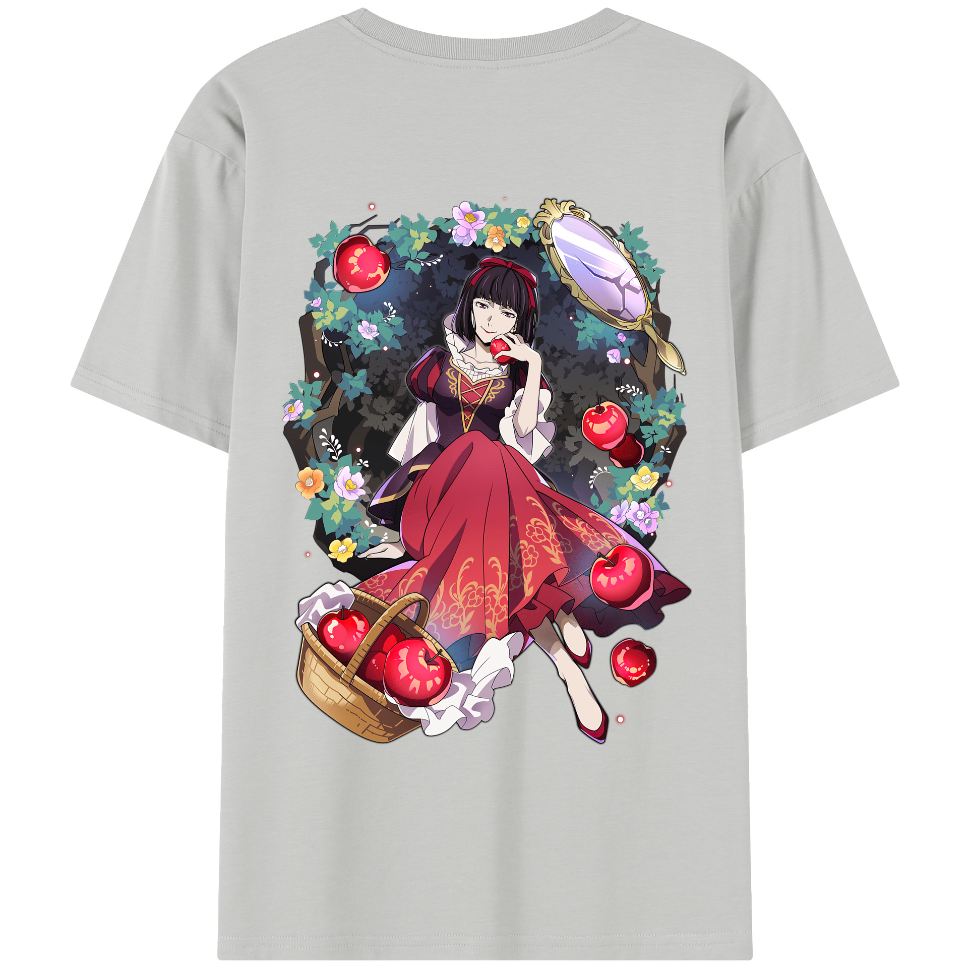 （画像用） 文豪ストレイドッグス Bungo Stray Dogs レディース半袖Tシャツ(バックプリント)
