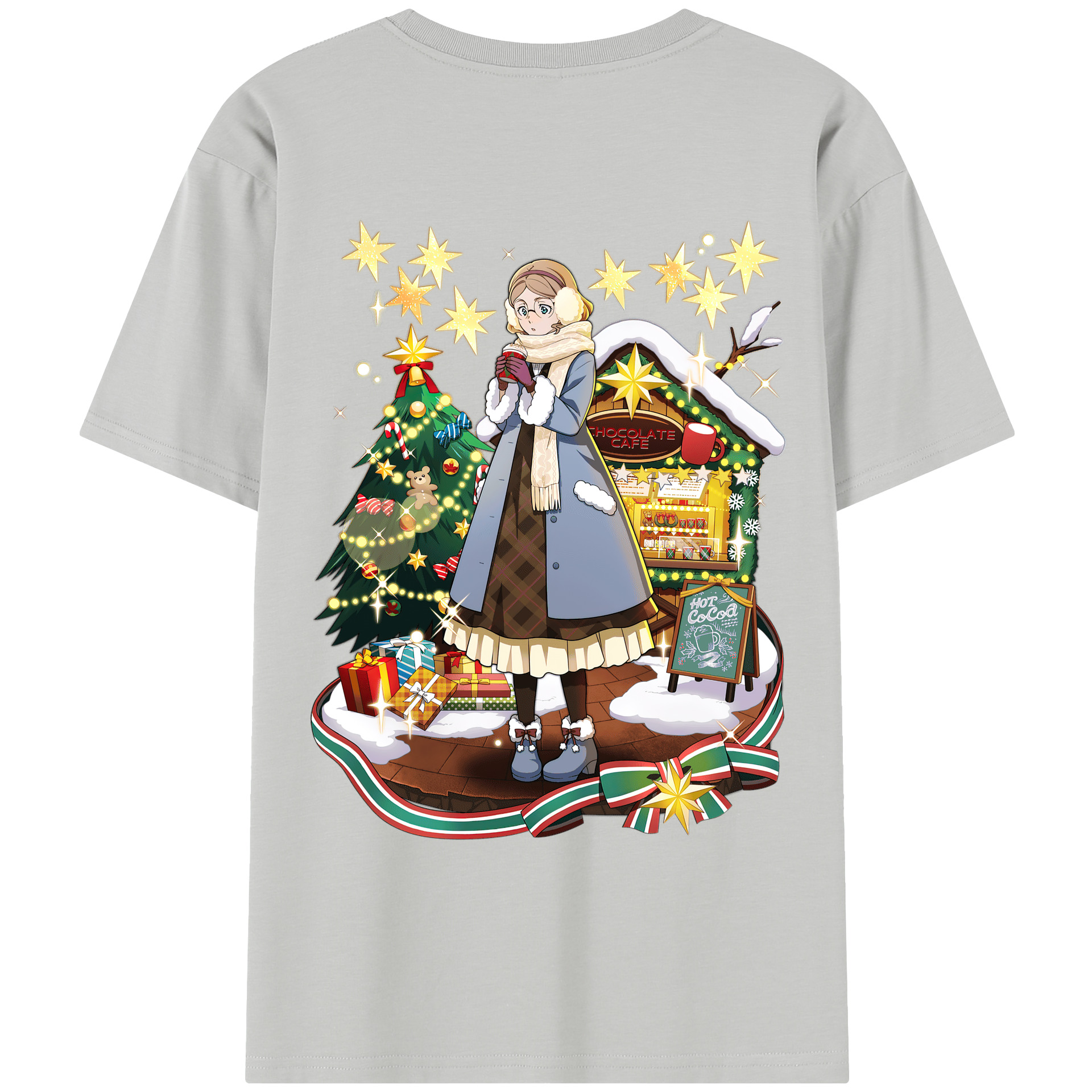 （画像用） 文豪ストレイドッグス Bungo Stray Dogs レディース半袖Tシャツ(バックプリント)