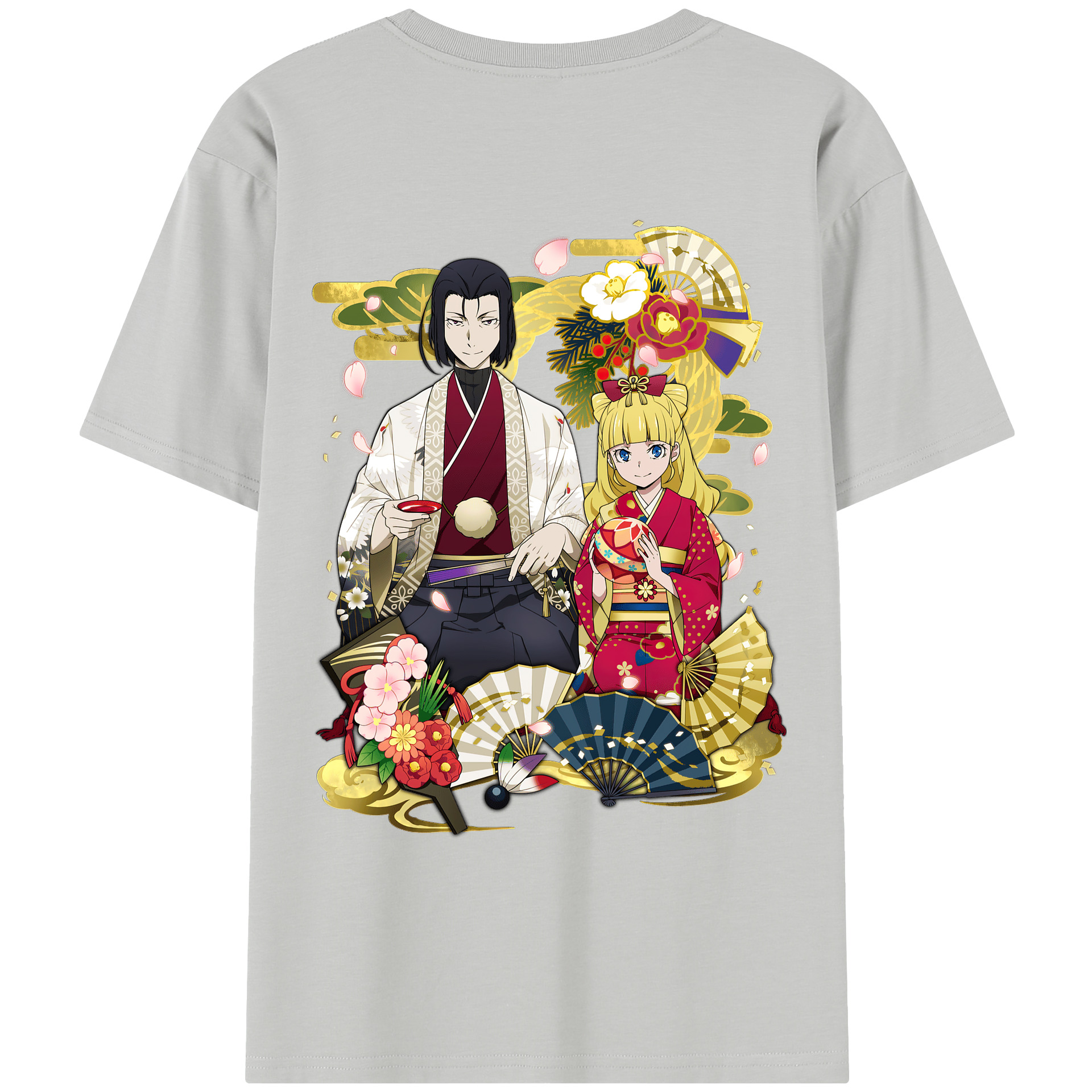 （画像用） 文豪ストレイドッグス Bungo Stray Dogs レディース半袖Tシャツ(バックプリント)