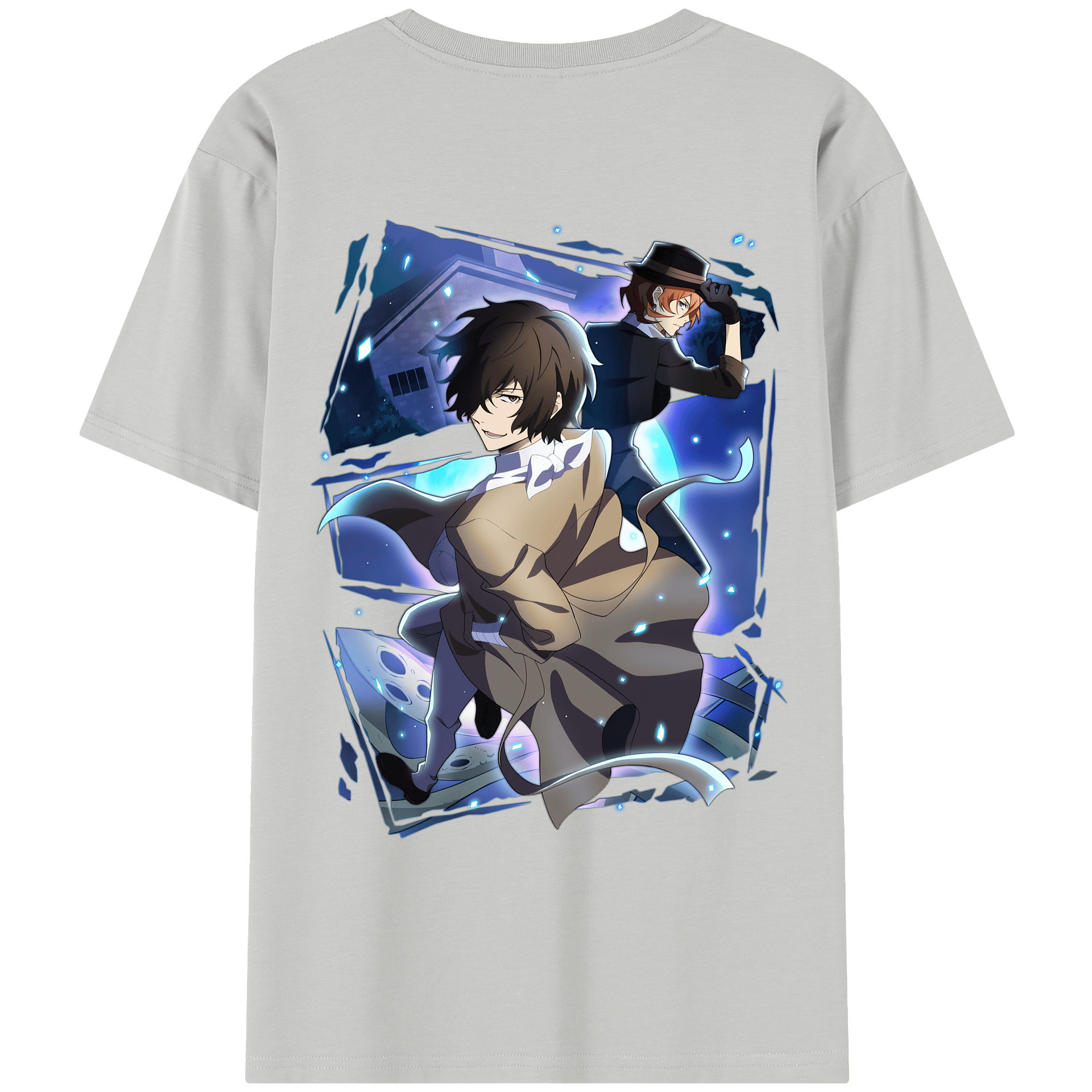 （画像用） 文豪ストレイドッグス Bungo Stray Dogs レディース半袖Tシャツ(バックプリント)