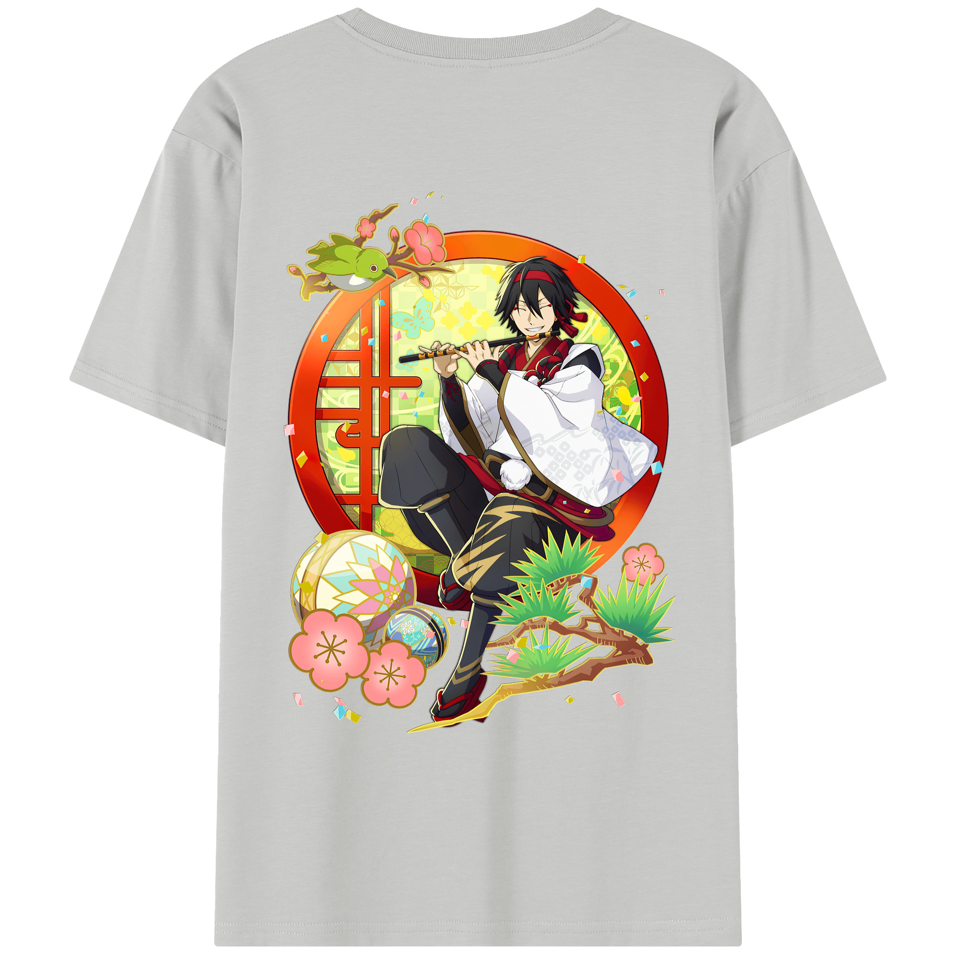 （画像用） 文豪ストレイドッグス Bungo Stray Dogs レディース半袖Tシャツ(バックプリント)