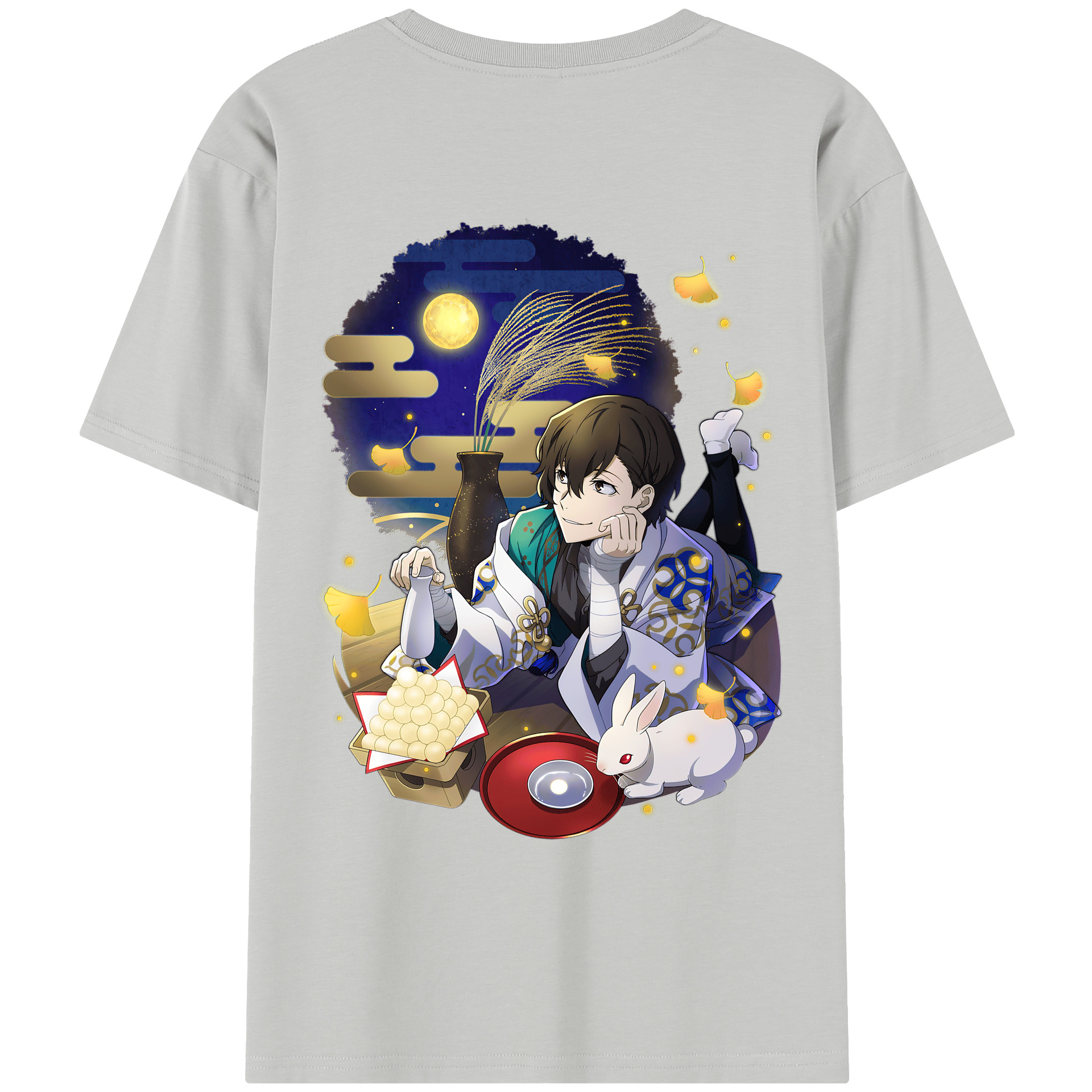 （画像用） 文豪ストレイドッグス Bungo Stray Dogs レディース半袖Tシャツ(バックプリント)