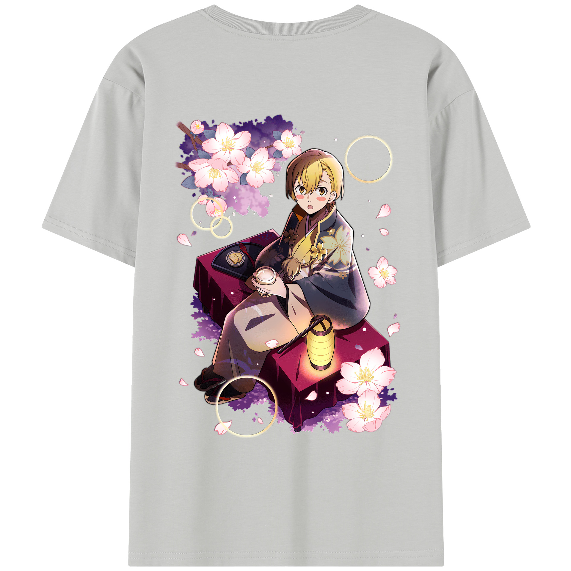 （画像用） 文豪ストレイドッグス Bungo Stray Dogs レディース半袖Tシャツ(バックプリント)