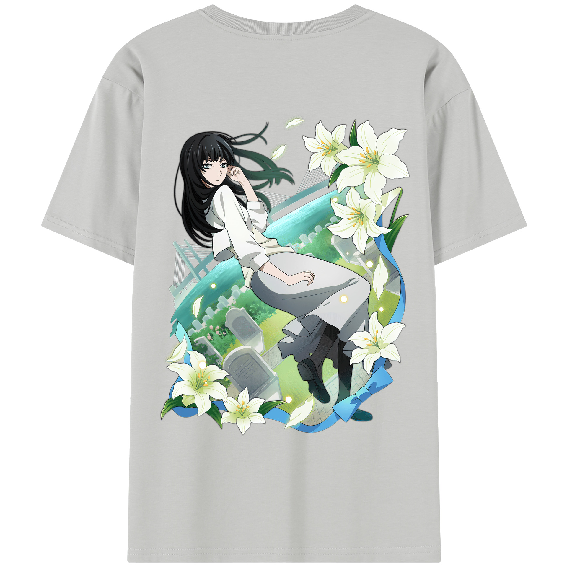 （画像用） 文豪ストレイドッグス Bungo Stray Dogs レディース半袖Tシャツ(バックプリント)