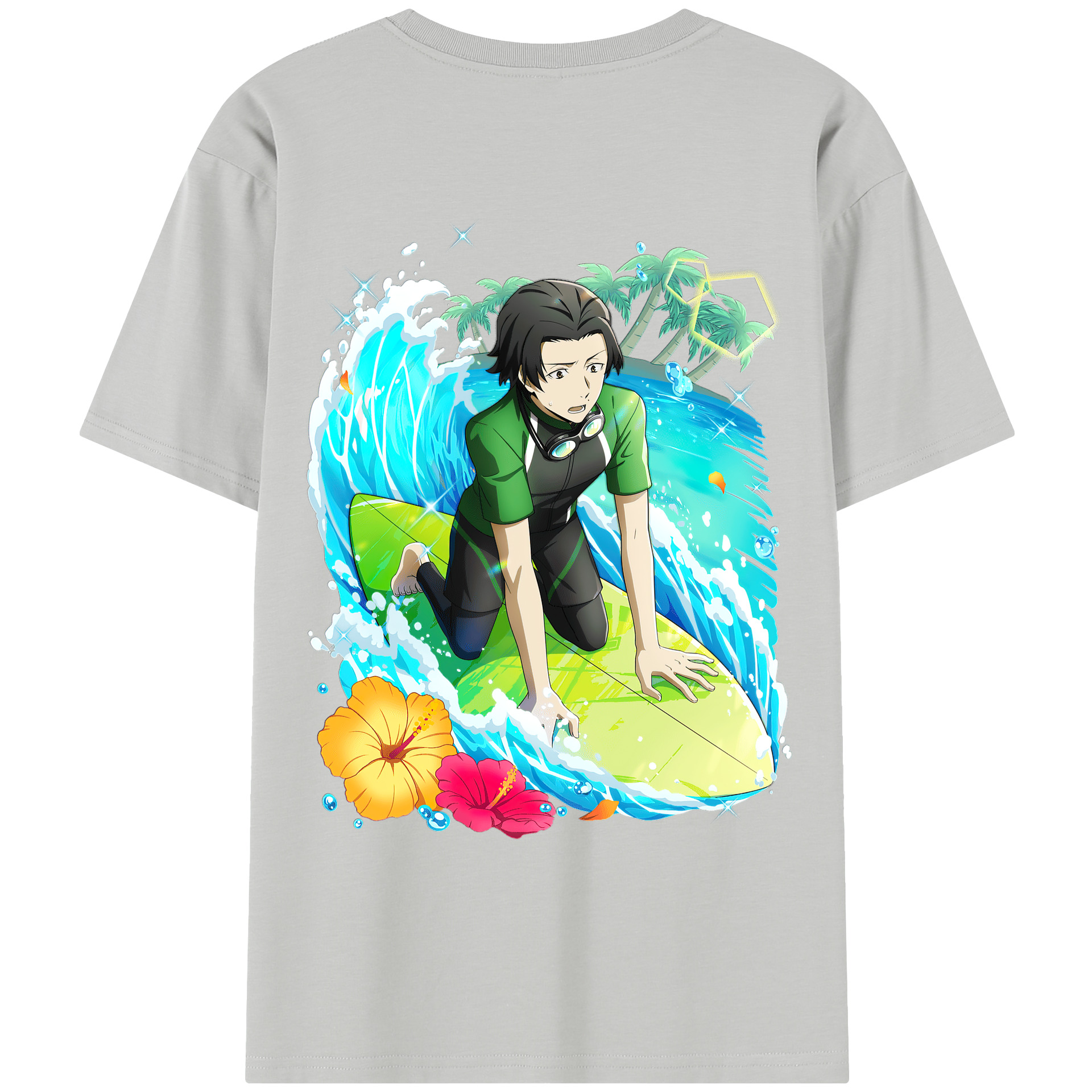 （画像用） 文豪ストレイドッグス Bungo Stray Dogs レディース半袖Tシャツ(バックプリント)