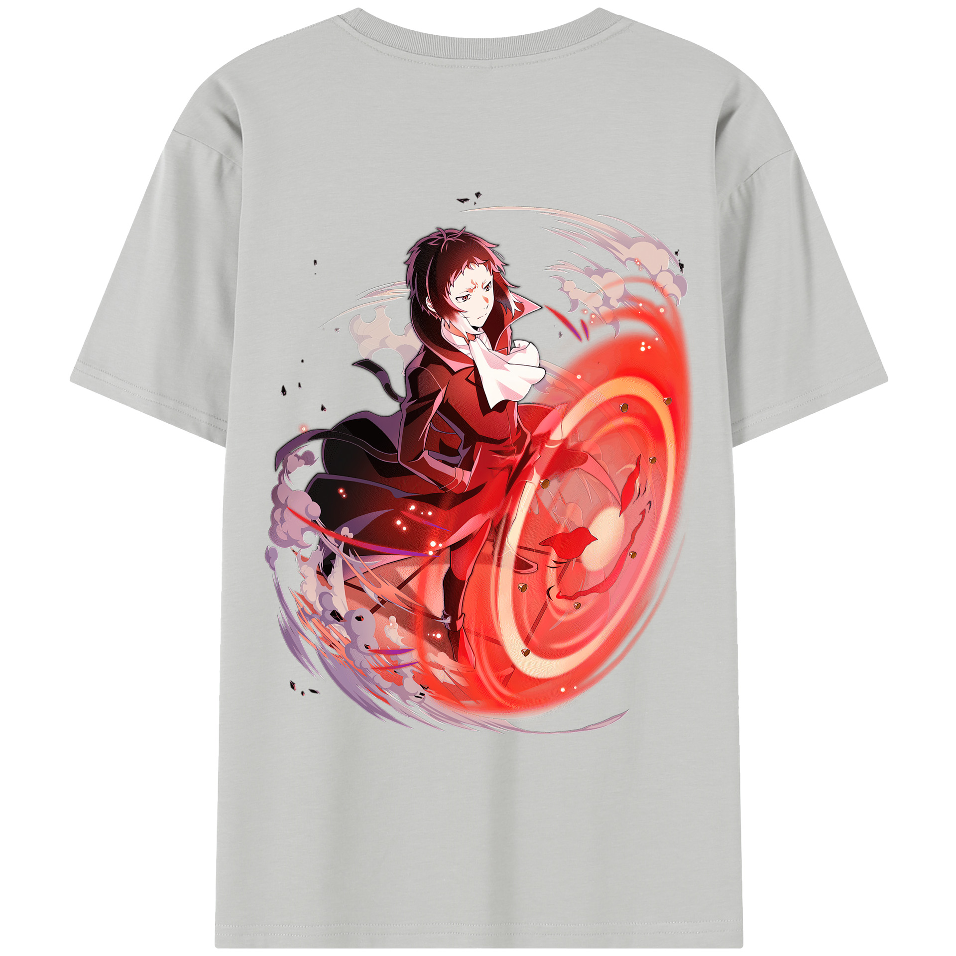 （画像用） 文豪ストレイドッグス Bungo Stray Dogs レディース半袖Tシャツ(バックプリント)