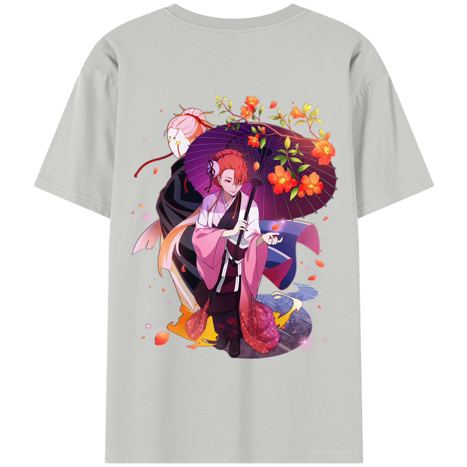 （画像用） 文豪ストレイドッグス Bungo Stray Dogs レディース半袖Tシャツ(バックプリント)