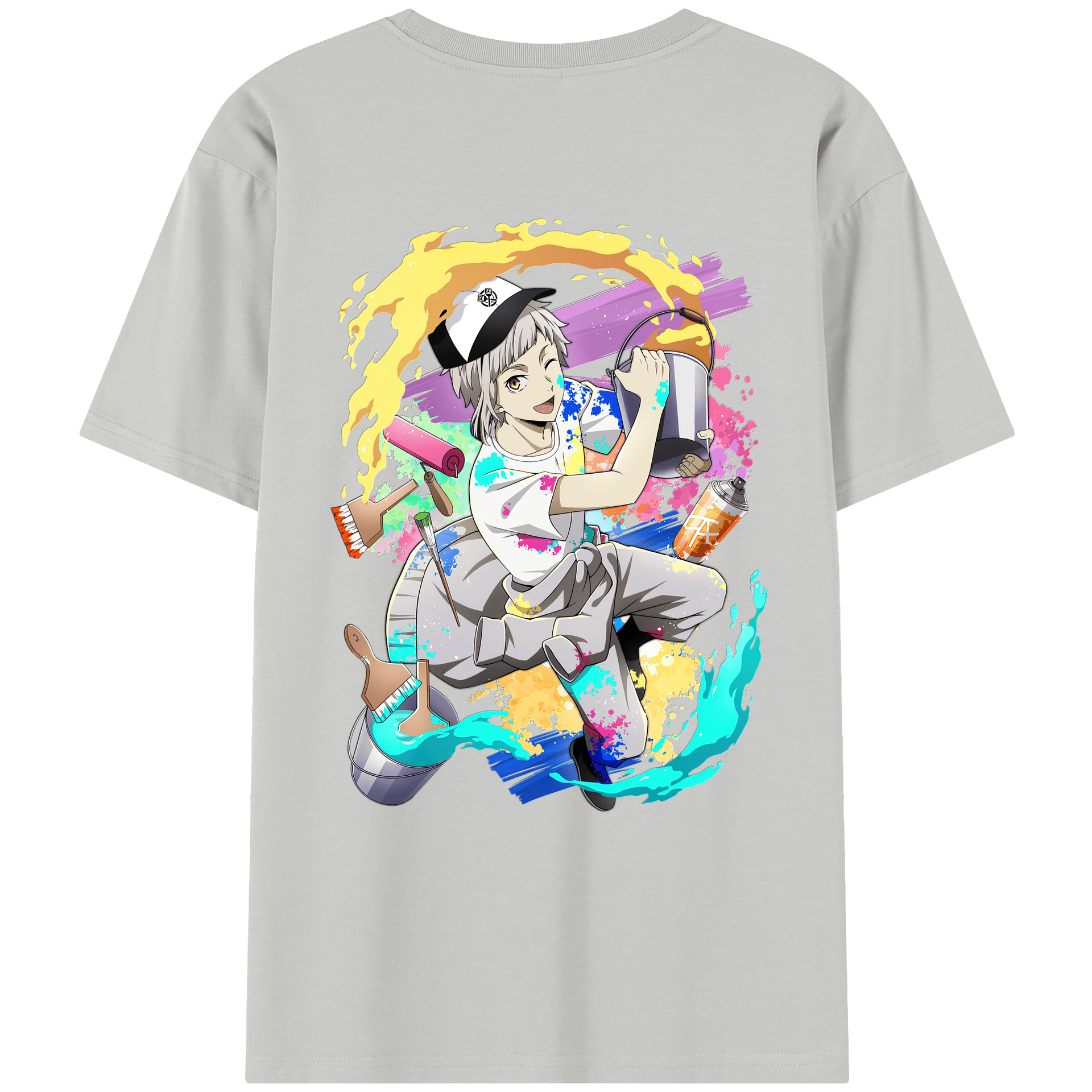 （画像用） 文豪ストレイドッグス Bungo Stray Dogs レディース半袖Tシャツ(バックプリント)