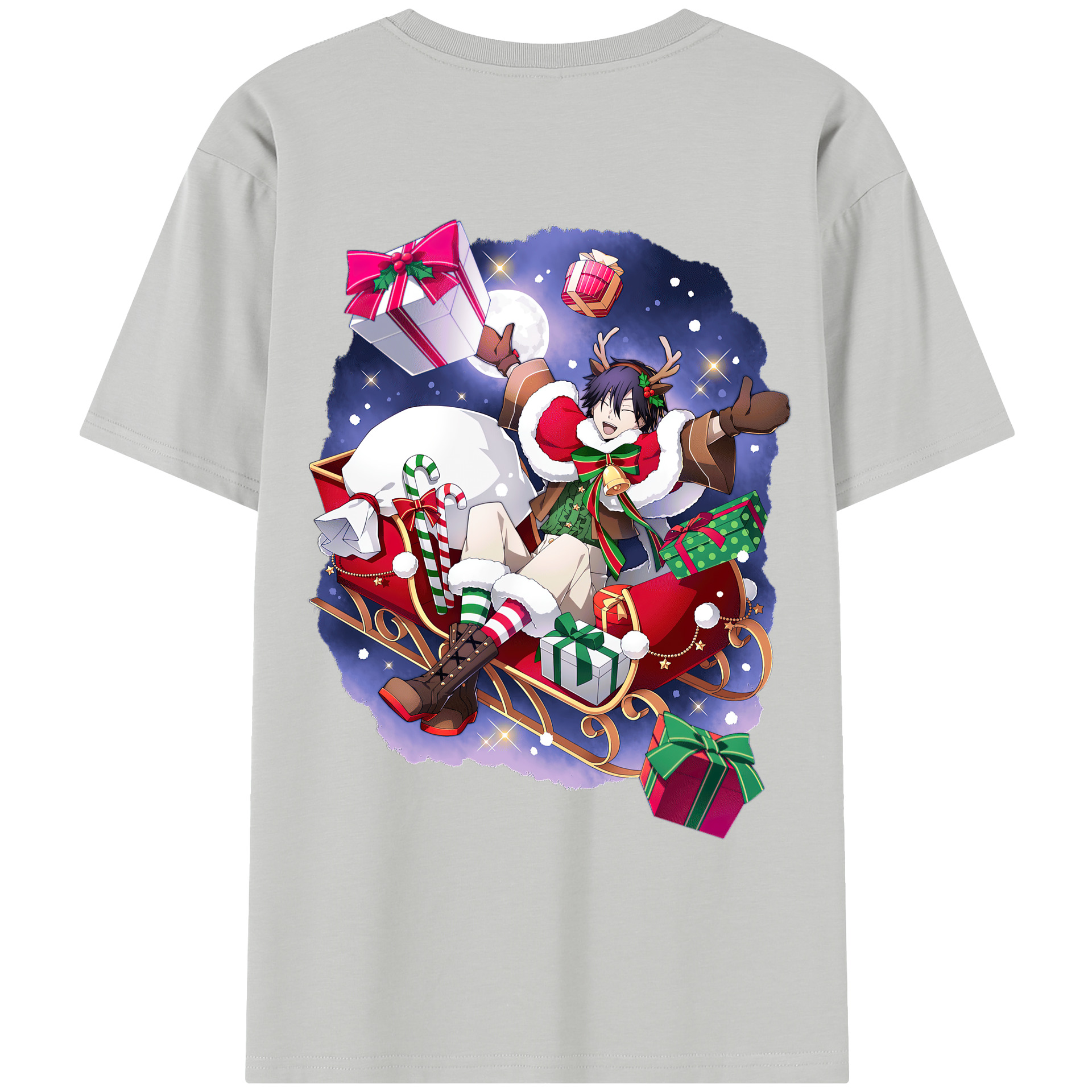 （画像用） 文豪ストレイドッグス Bungo Stray Dogs レディース半袖Tシャツ(バックプリント)