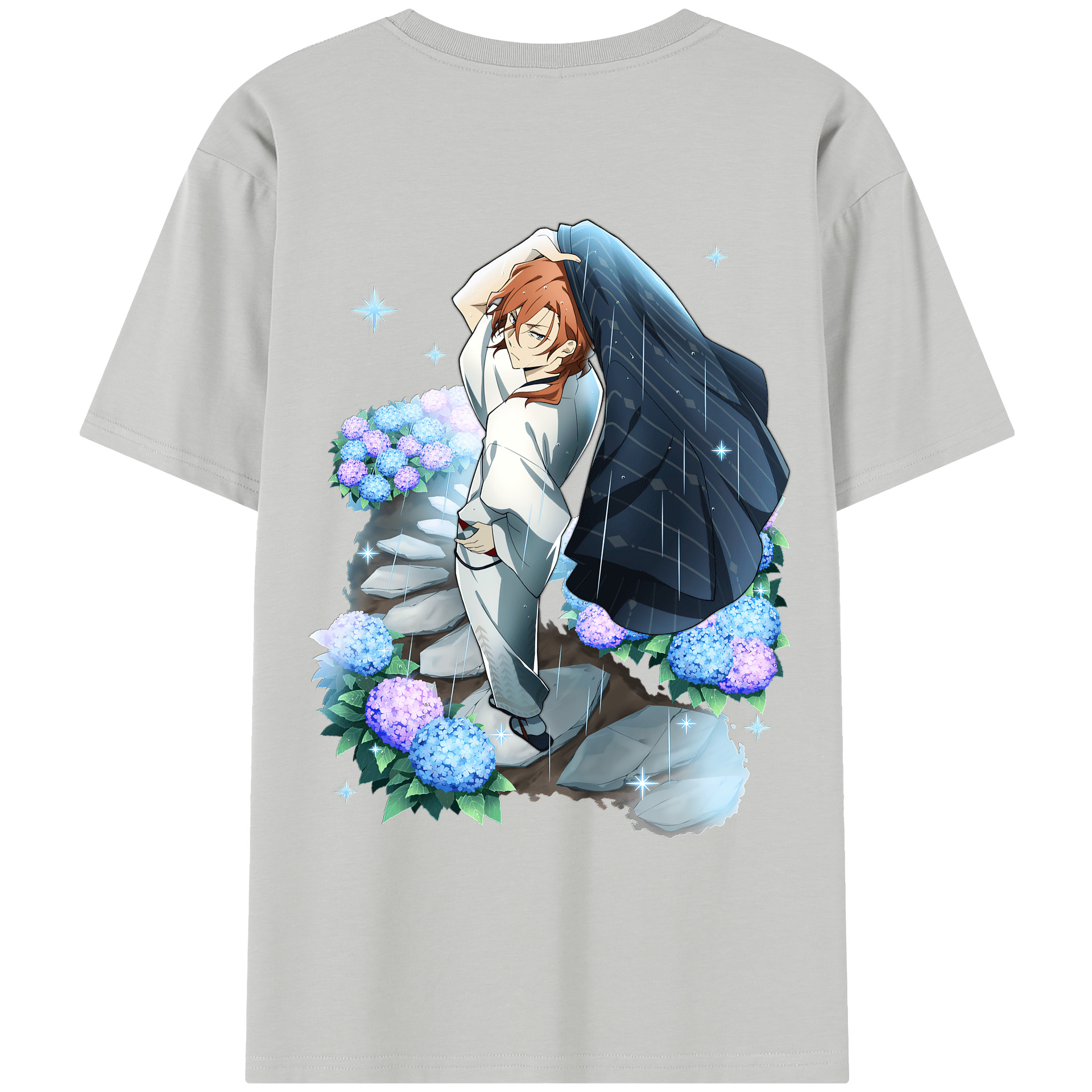 （画像用） 文豪ストレイドッグス Bungo Stray Dogs レディース半袖Tシャツ(バックプリント)
