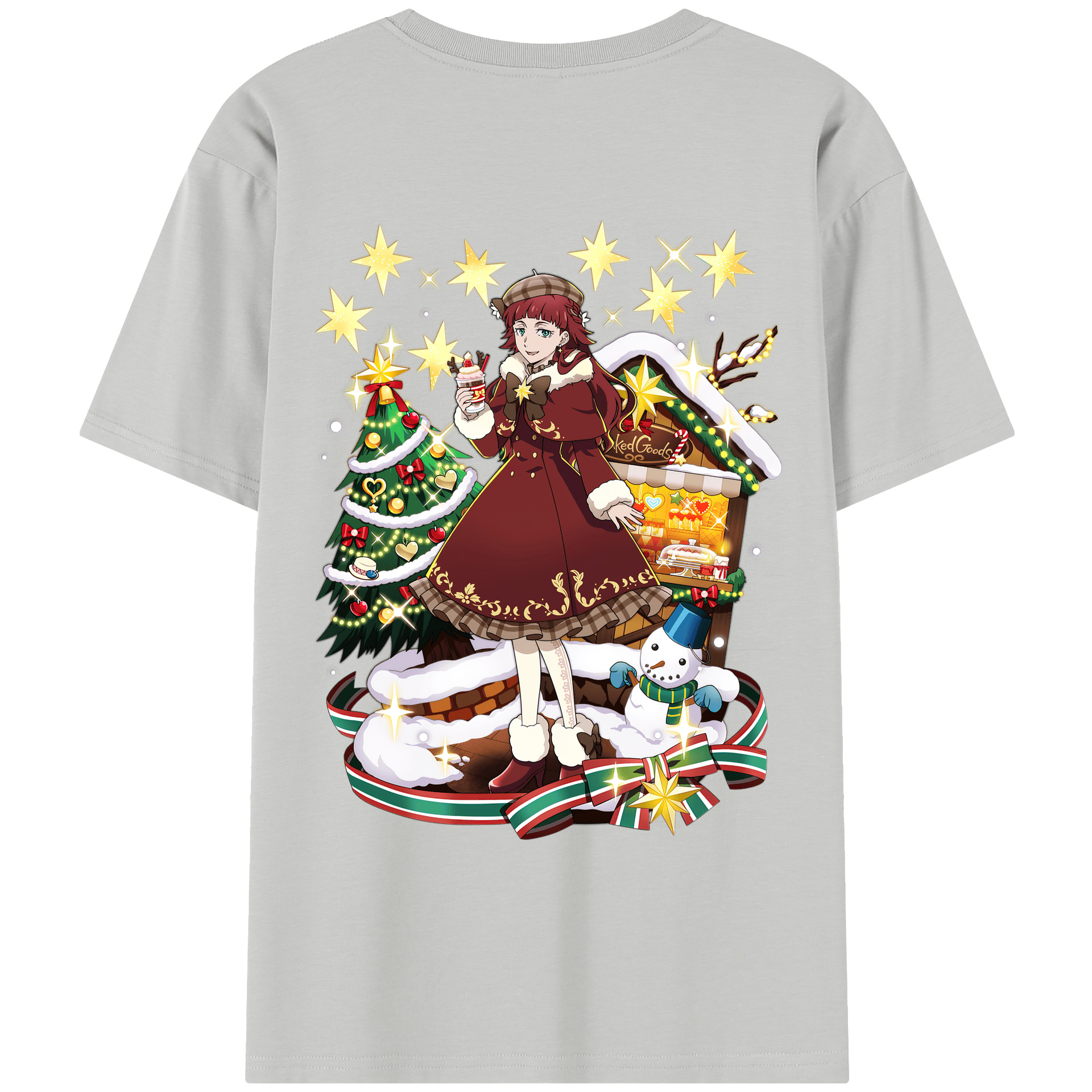 （画像用） 文豪ストレイドッグス Bungo Stray Dogs レディース半袖Tシャツ(バックプリント)