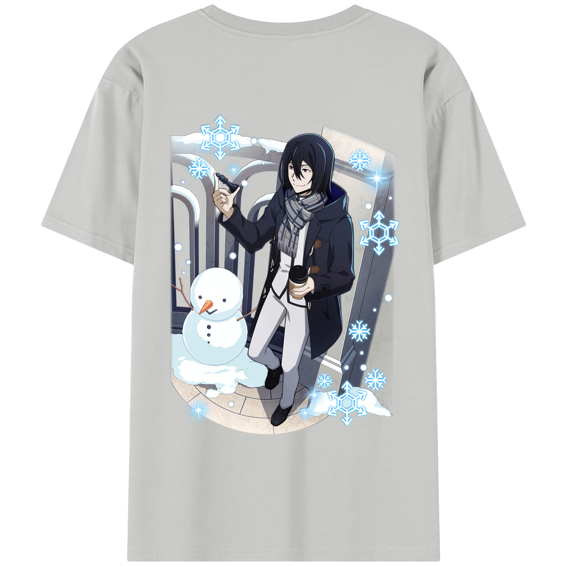 （画像用） 文豪ストレイドッグス Bungo Stray Dogs レディース半袖Tシャツ(バックプリント)