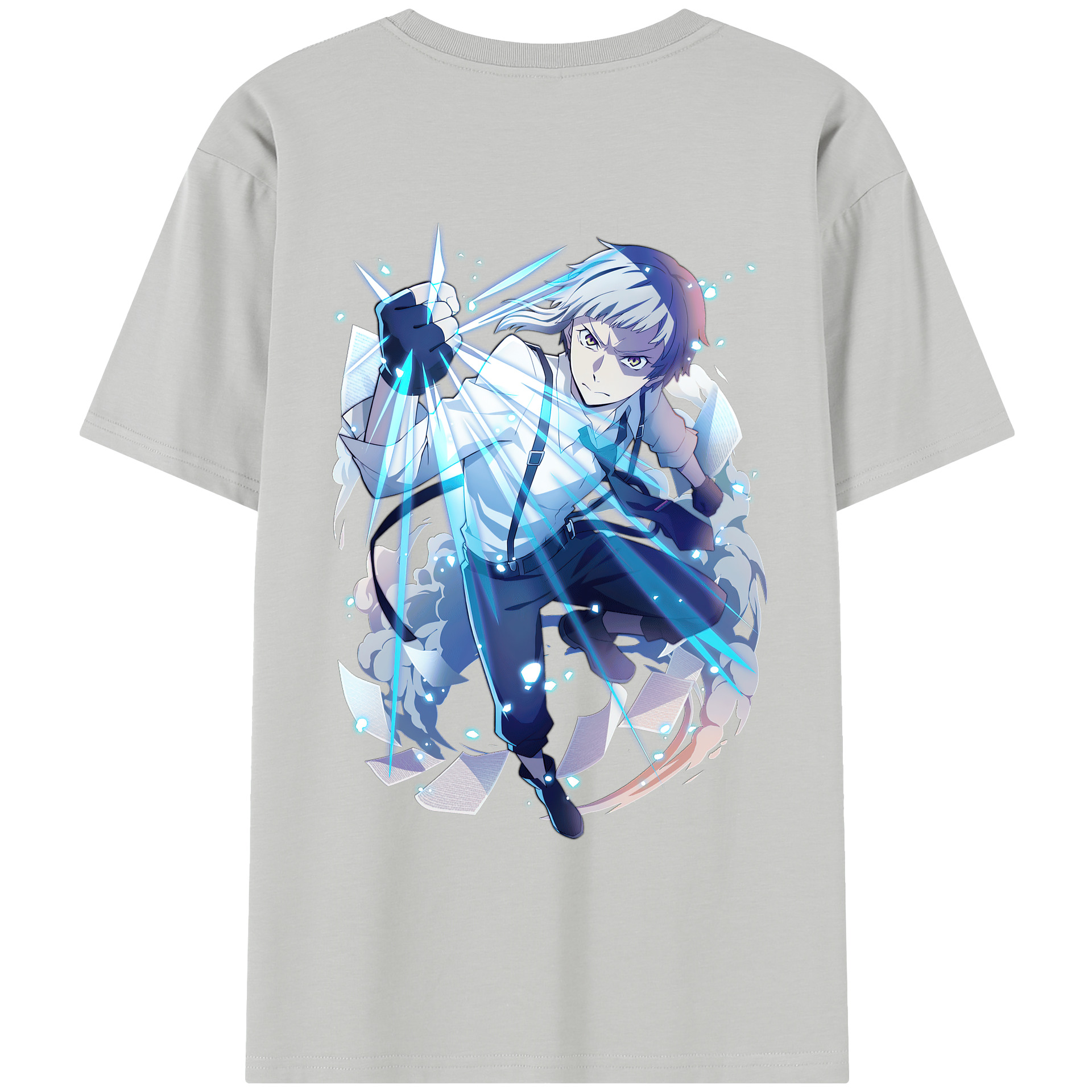 （画像用） 文豪ストレイドッグス Bungo Stray Dogs レディース半袖Tシャツ(バックプリント)