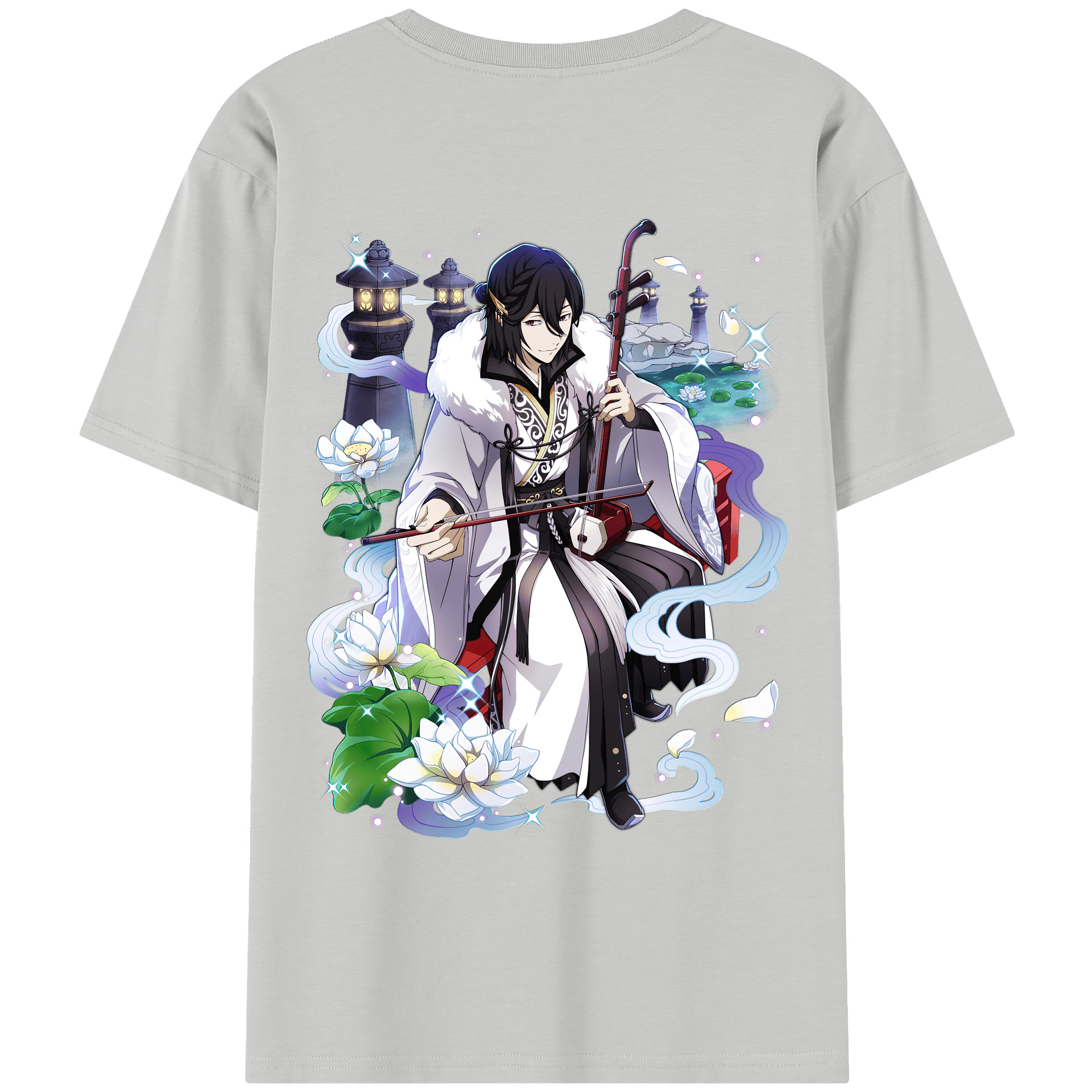 （画像用） 文豪ストレイドッグス Bungo Stray Dogs レディース半袖Tシャツ(バックプリント)