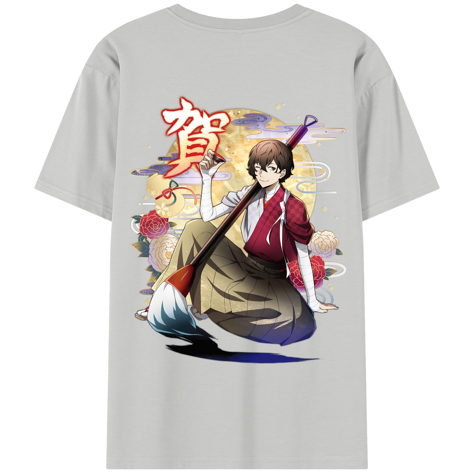 （画像用） 文豪ストレイドッグス Bungo Stray Dogs レディース半袖Tシャツ(バックプリント)
