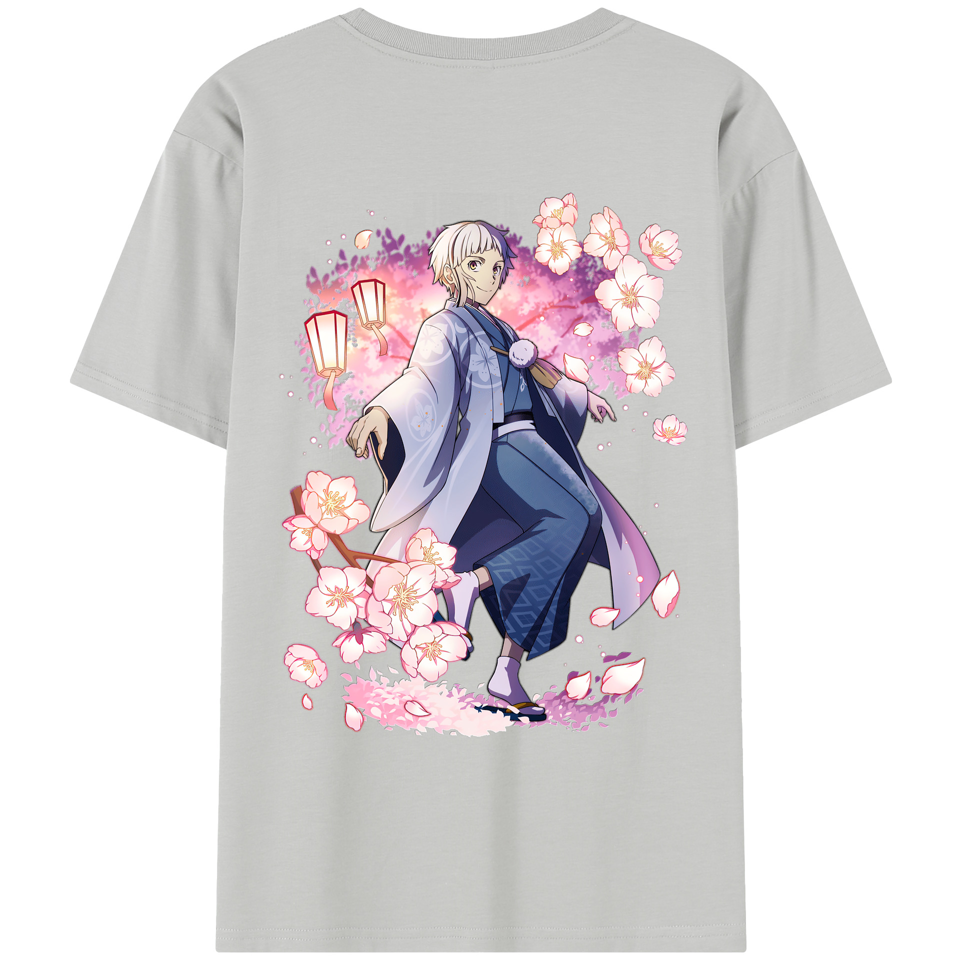 （画像用） 文豪ストレイドッグス Bungo Stray Dogs レディース半袖Tシャツ(バックプリント)