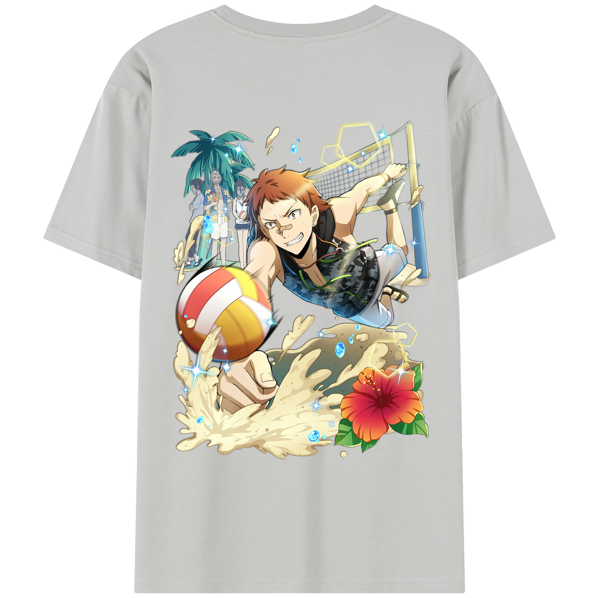 （画像用） 文豪ストレイドッグス Bungo Stray Dogs レディース半袖Tシャツ(バックプリント)