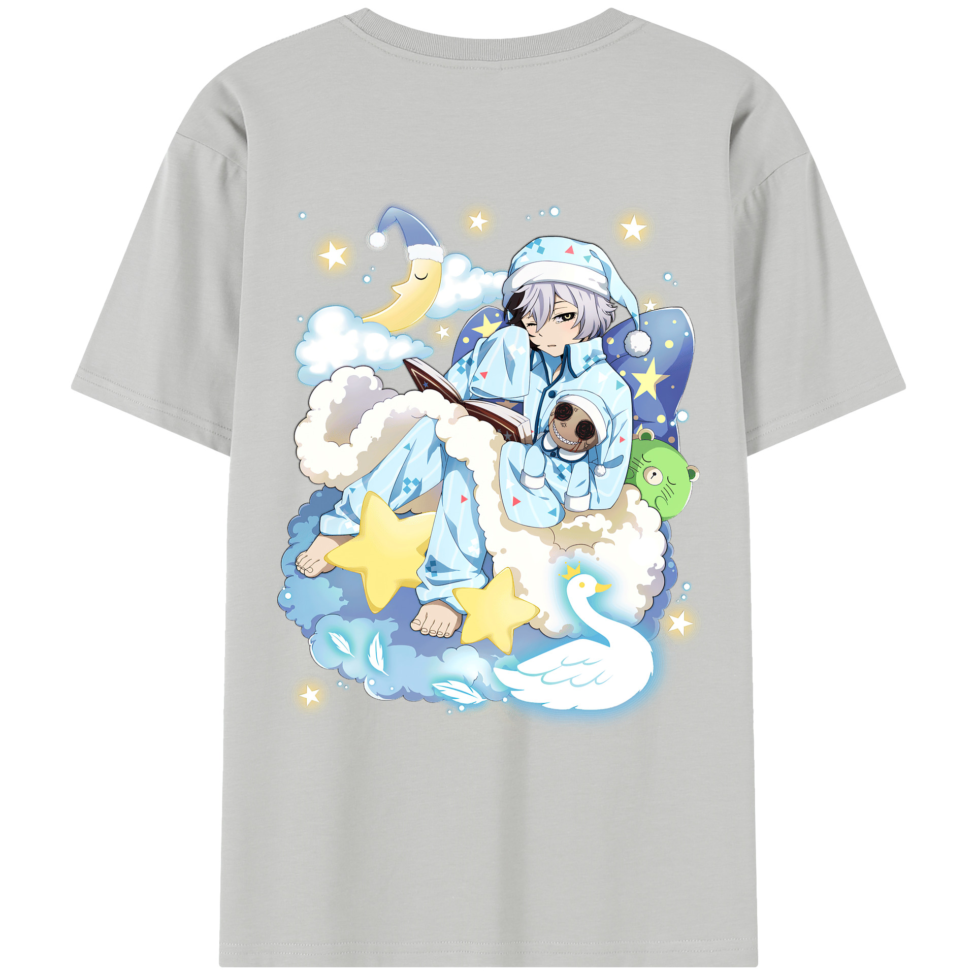 （画像用） 文豪ストレイドッグス Bungo Stray Dogs レディース半袖Tシャツ(バックプリント)