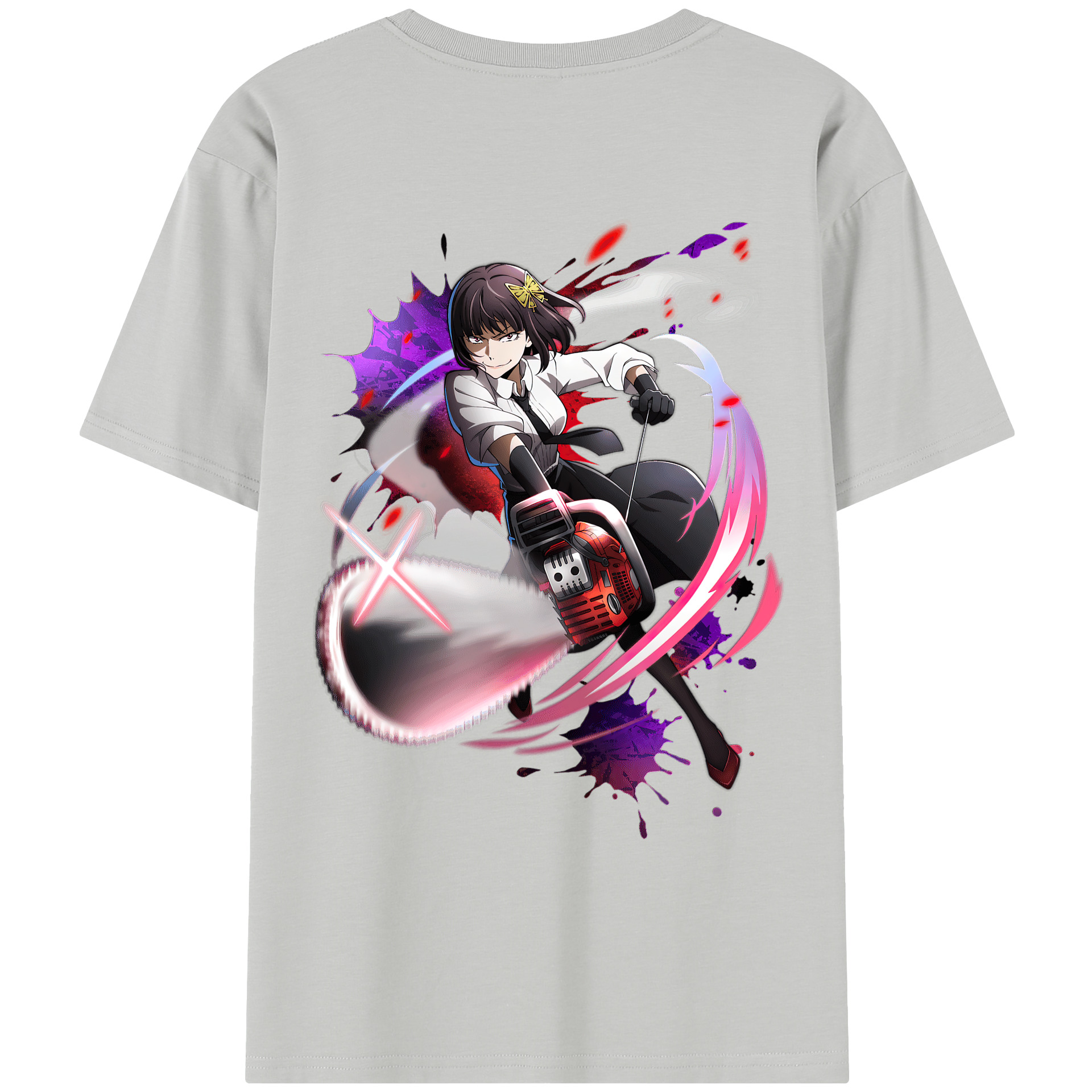 （画像用） 文豪ストレイドッグス Bungo Stray Dogs レディース半袖Tシャツ(バックプリント)