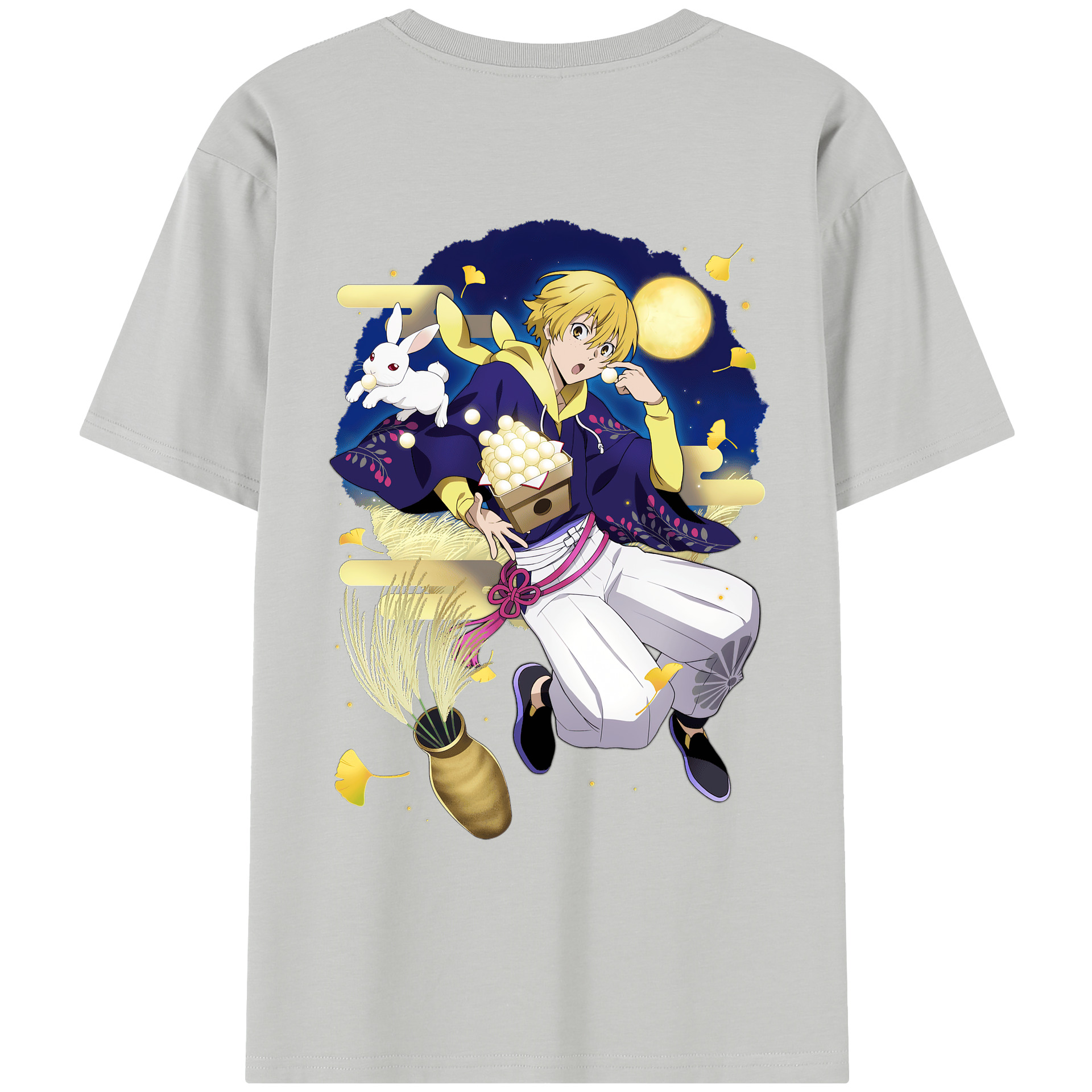（画像用） 文豪ストレイドッグス Bungo Stray Dogs レディース半袖Tシャツ(バックプリント)