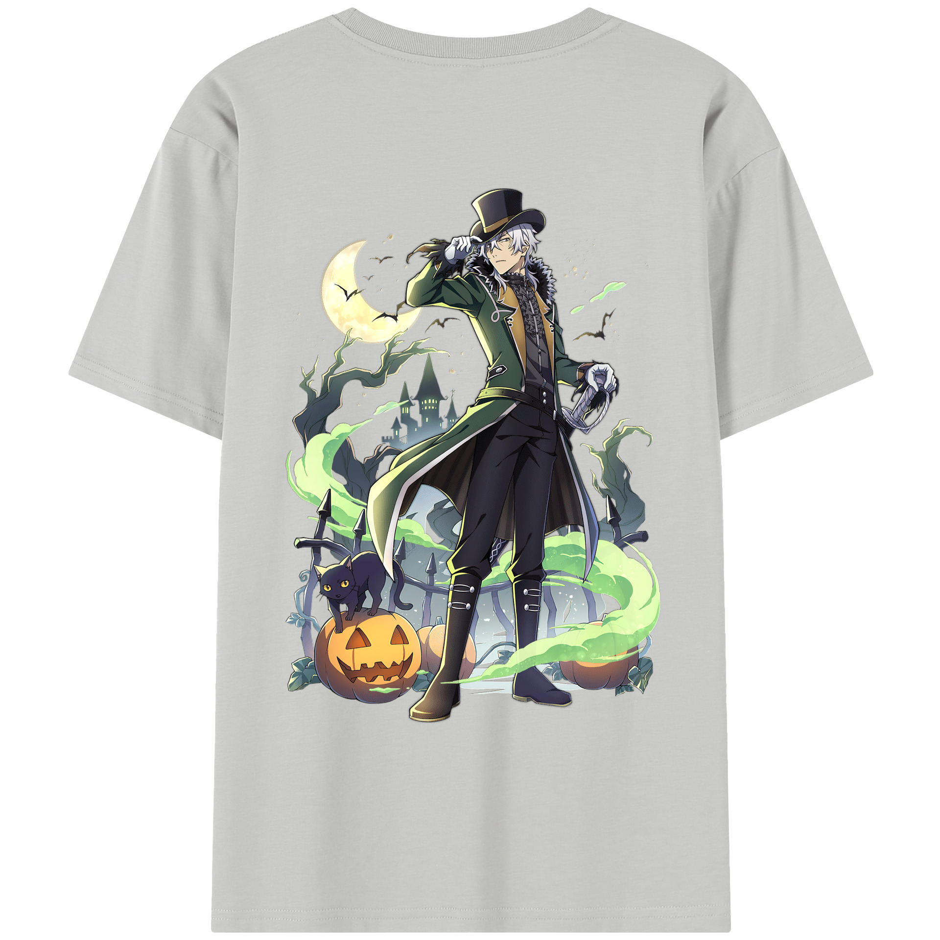 （画像用） 文豪ストレイドッグス Bungo Stray Dogs レディース半袖Tシャツ(バックプリント)
