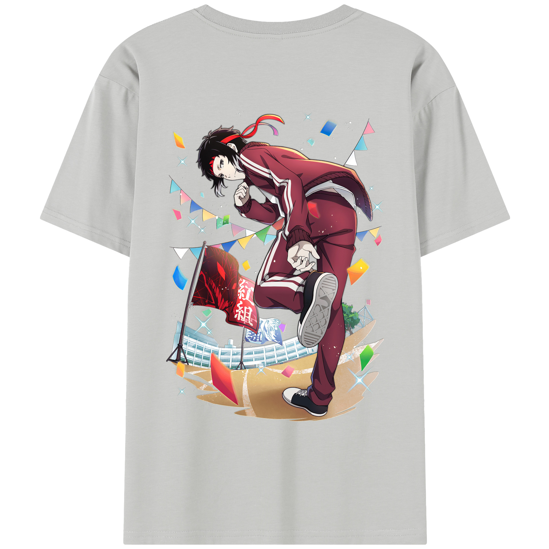 （画像用） 文豪ストレイドッグス Bungo Stray Dogs レディース半袖Tシャツ(バックプリント)