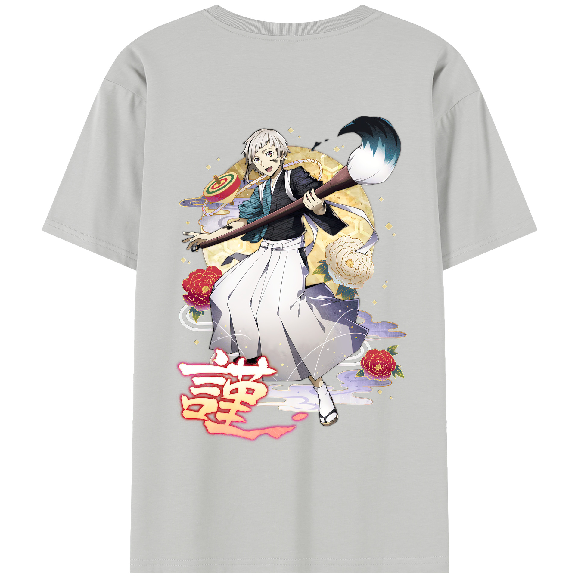 （画像用） 文豪ストレイドッグス Bungo Stray Dogs レディース半袖Tシャツ(バックプリント)