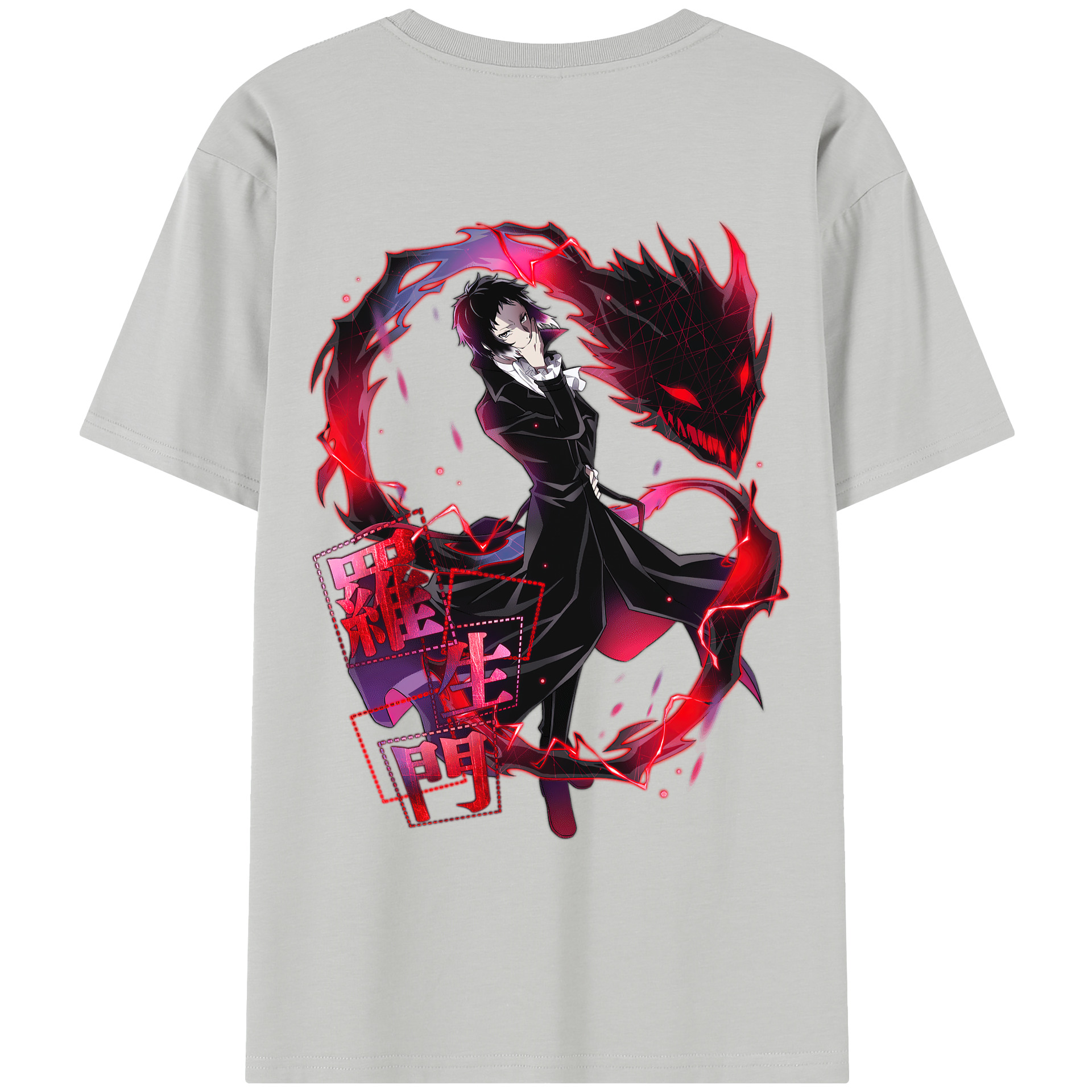 （画像用） 文豪ストレイドッグス Bungo Stray Dogs レディース半袖Tシャツ(バックプリント)