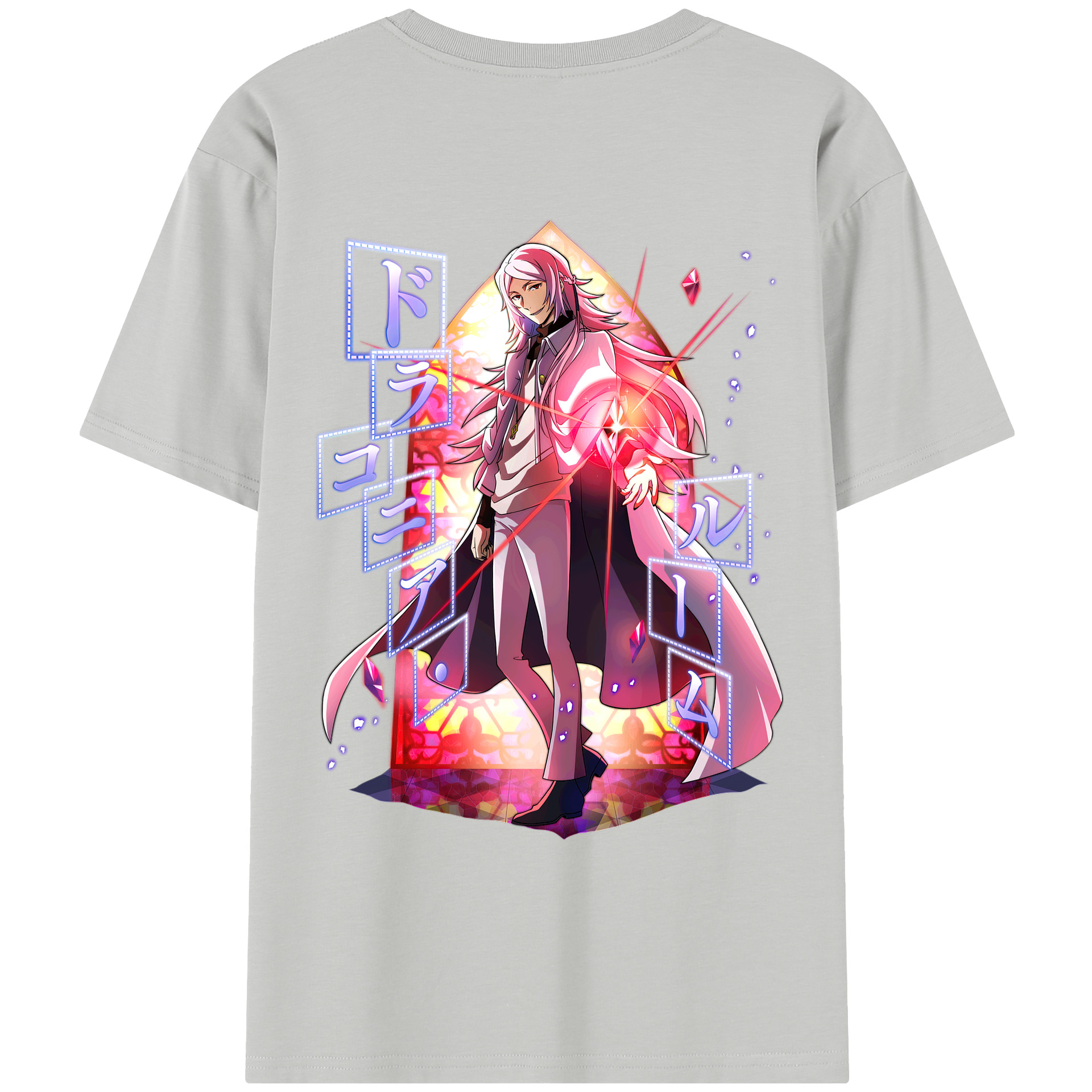 （画像用） 文豪ストレイドッグス Bungo Stray Dogs レディース半袖Tシャツ(バックプリント)