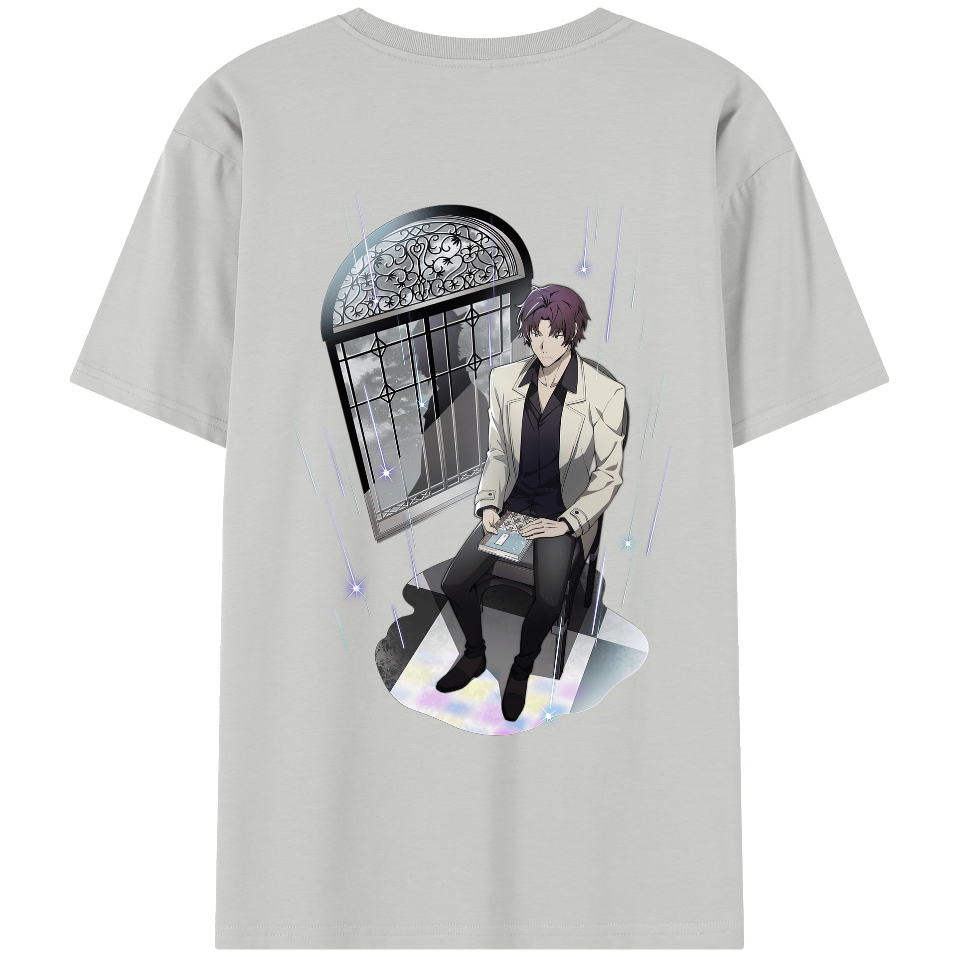（画像用） 文豪ストレイドッグス Bungo Stray Dogs レディース半袖Tシャツ(バックプリント)