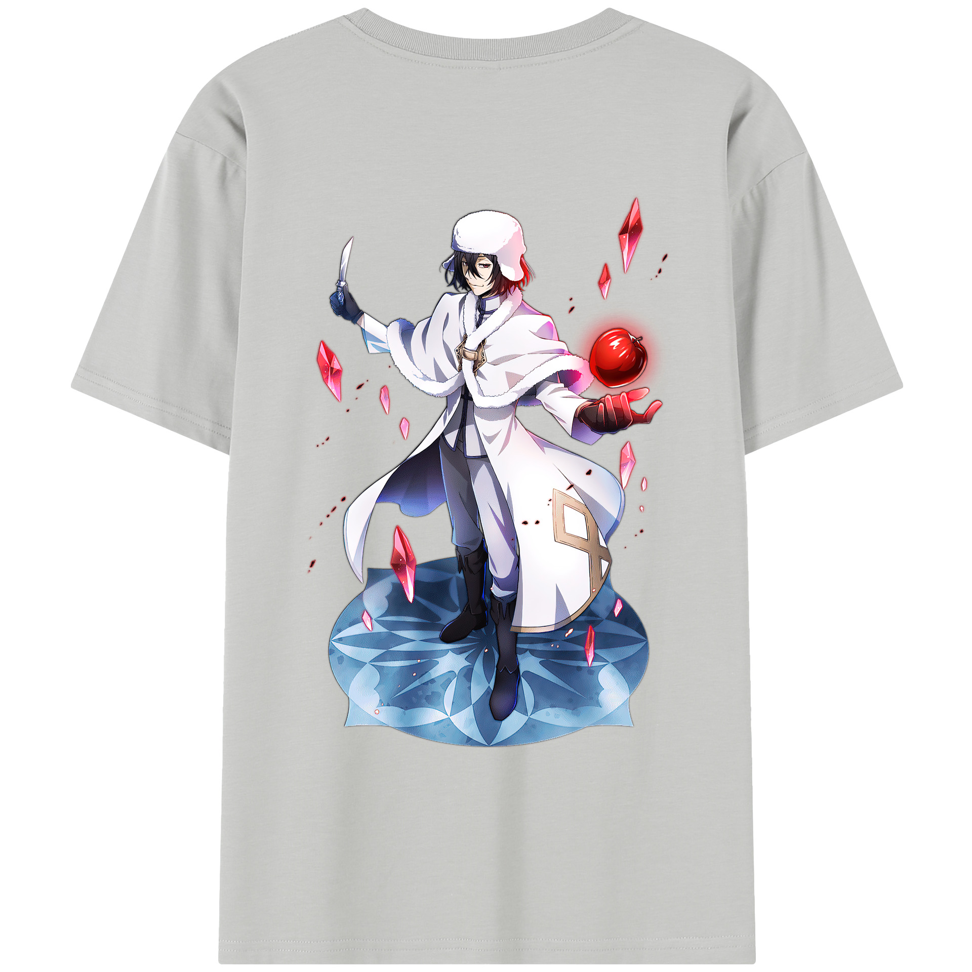 （画像用） 文豪ストレイドッグス Bungo Stray Dogs レディース半袖Tシャツ(バックプリント)