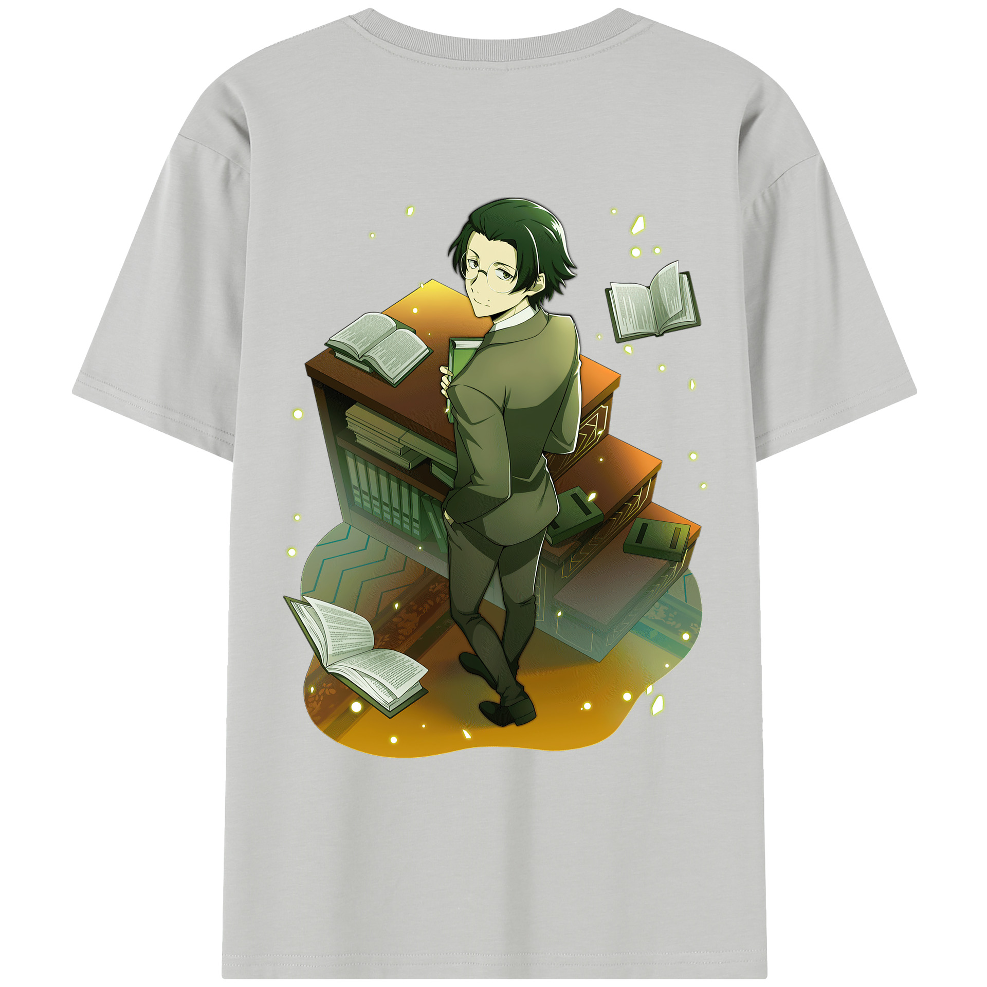 （画像用） 文豪ストレイドッグス Bungo Stray Dogs レディース半袖Tシャツ(バックプリント)