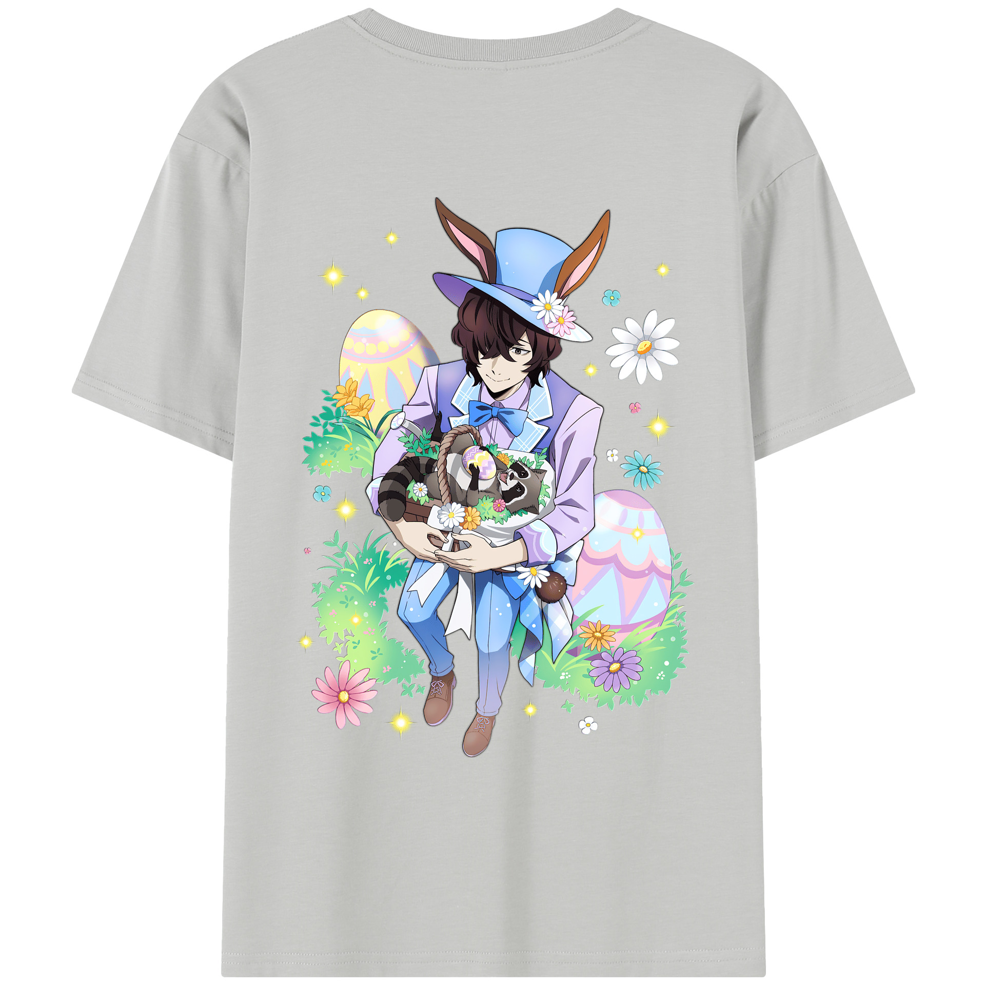 （画像用） 文豪ストレイドッグス Bungo Stray Dogs レディース半袖Tシャツ(バックプリント)