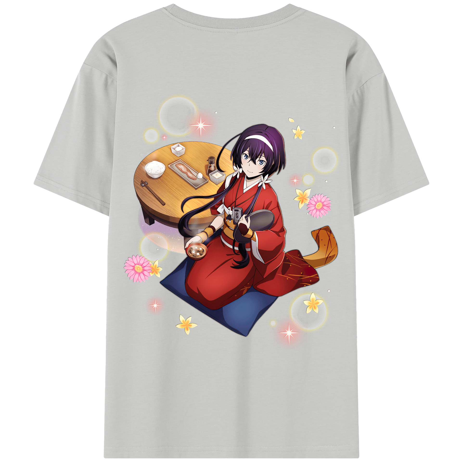 （画像用） 文豪ストレイドッグス Bungo Stray Dogs レディース半袖Tシャツ(バックプリント)