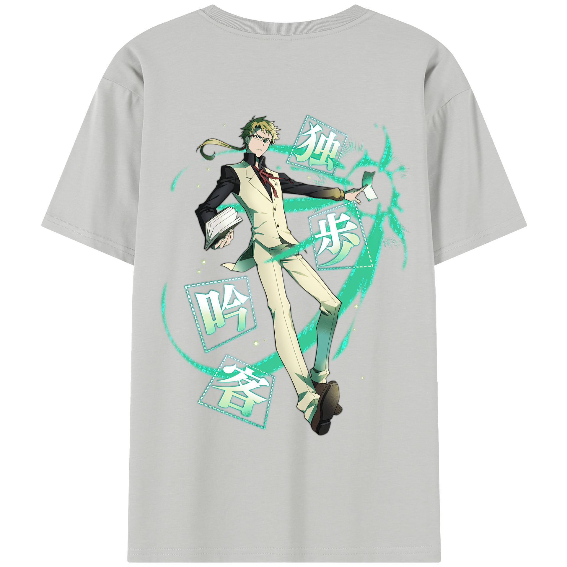 （画像用） 文豪ストレイドッグス Bungo Stray Dogs レディース半袖Tシャツ(バックプリント)
