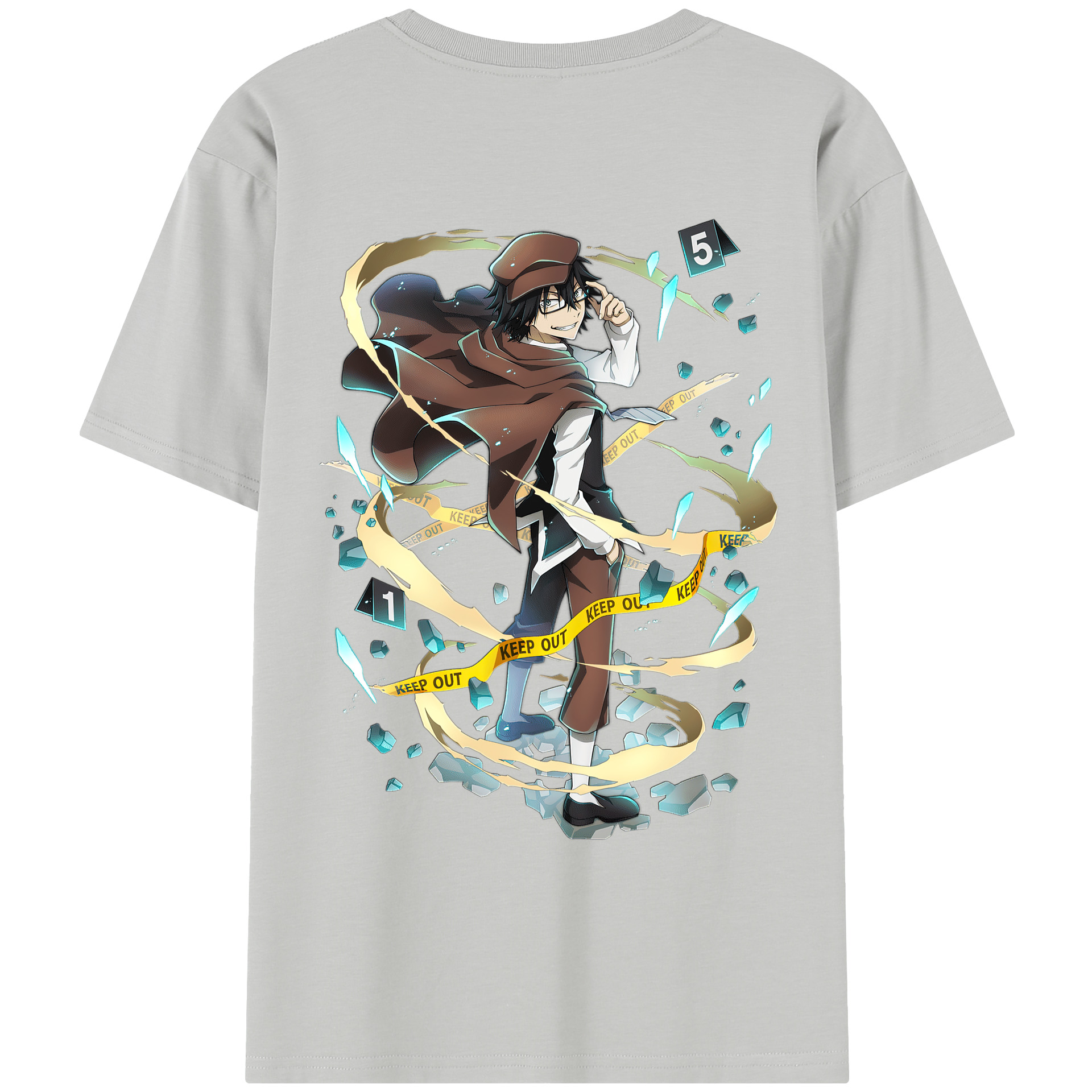 （画像用） 文豪ストレイドッグス Bungo Stray Dogs レディース半袖Tシャツ(バックプリント)