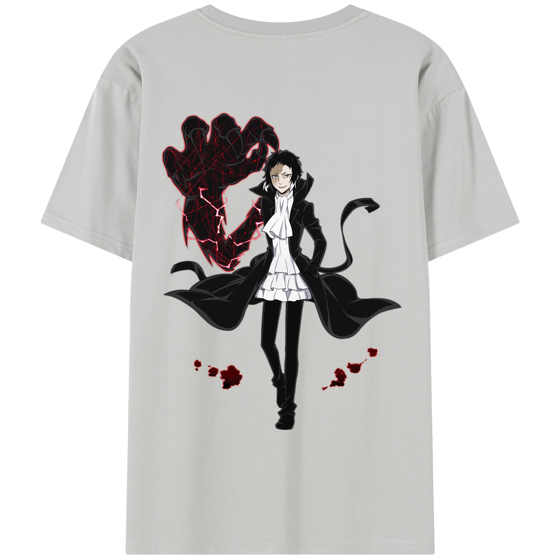 （画像用） 文豪ストレイドッグス Bungo Stray Dogs レディース半袖Tシャツ(バックプリント)