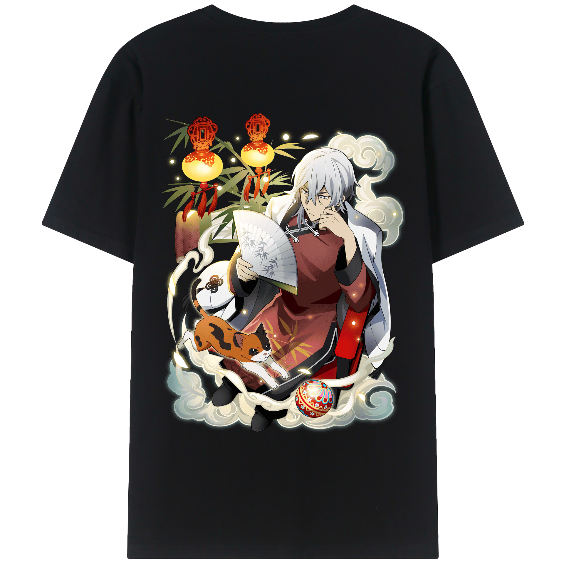 （画像用） 文豪ストレイドッグス Bungo Stray Dogs レディース半袖Tシャツ(バックプリント)