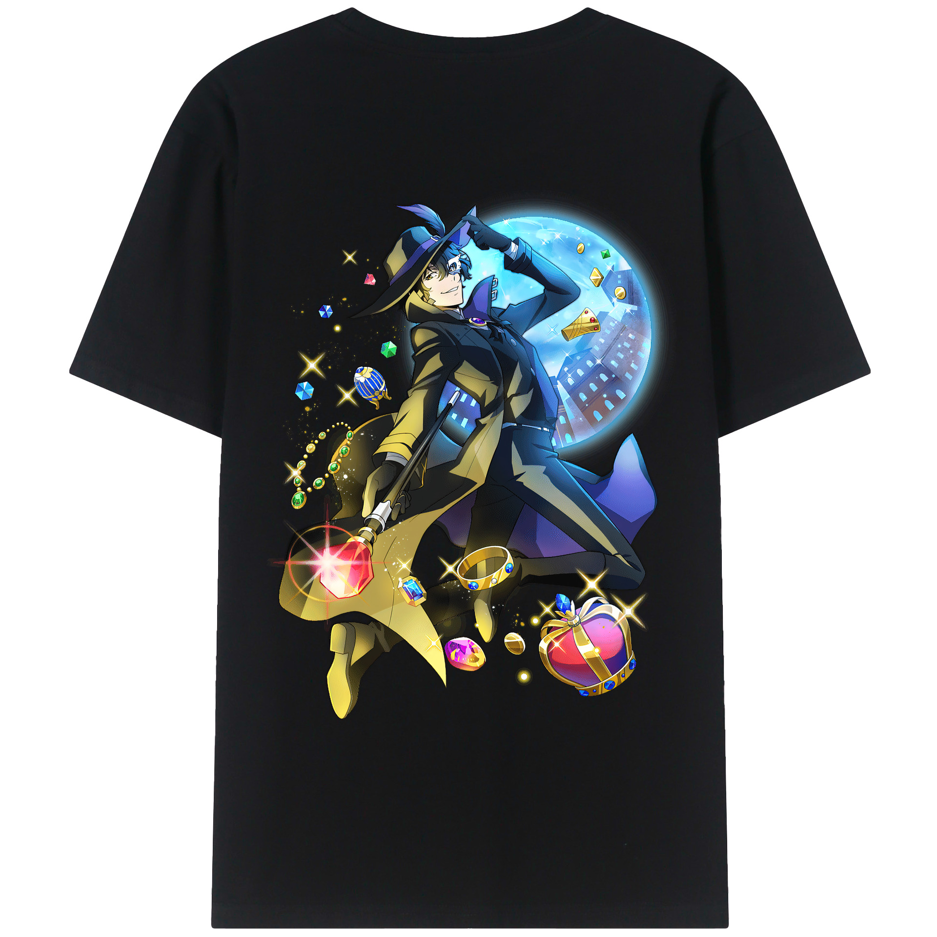 （画像用） 文豪ストレイドッグス Bungo Stray Dogs レディース半袖Tシャツ(バックプリント)