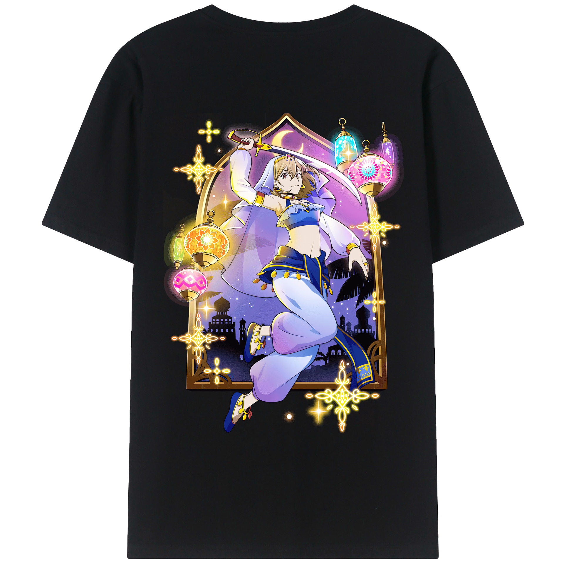 （画像用） 文豪ストレイドッグス Bungo Stray Dogs レディース半袖Tシャツ(バックプリント)