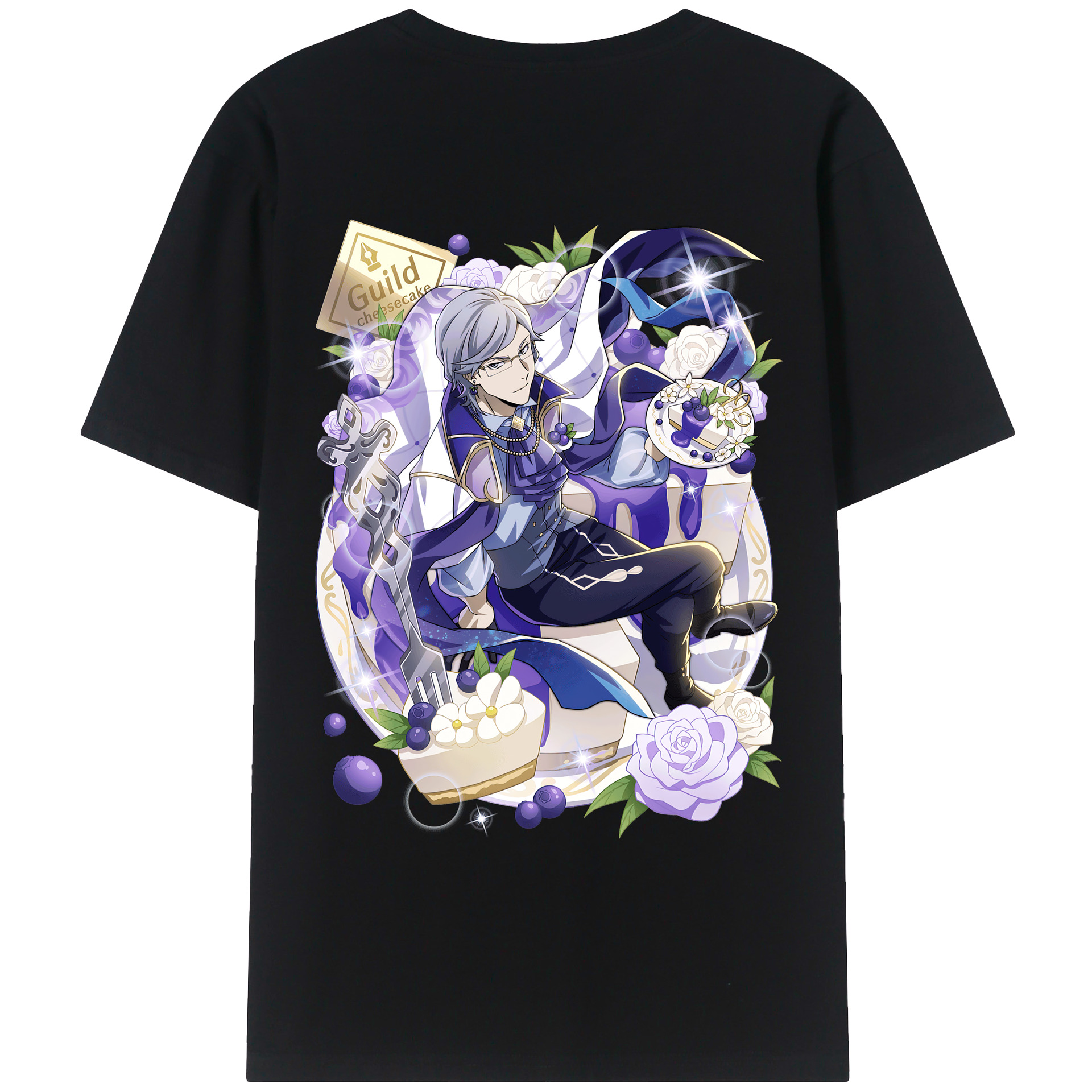 （画像用） 文豪ストレイドッグス Bungo Stray Dogs レディース半袖Tシャツ(バックプリント)
