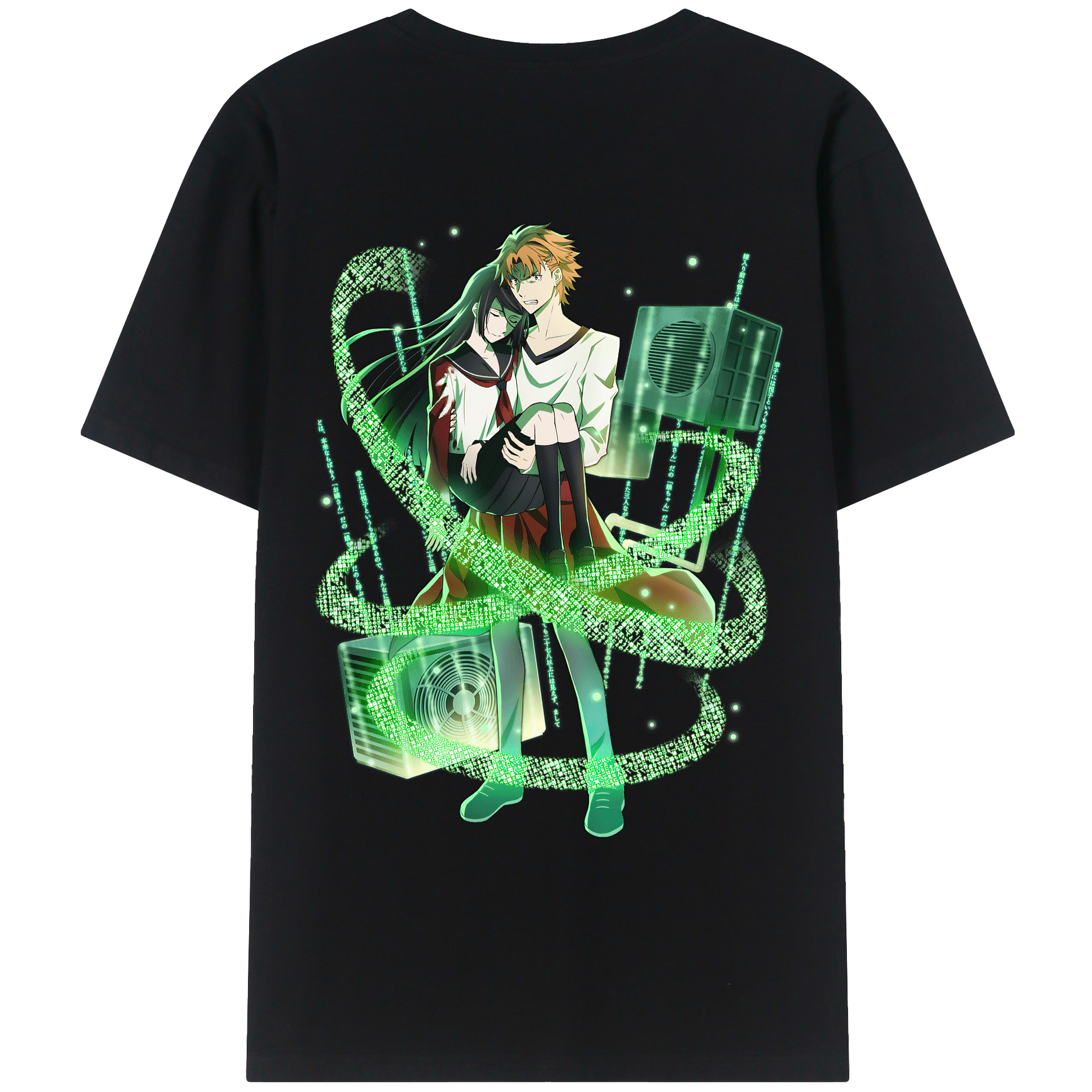 （画像用） 文豪ストレイドッグス Bungo Stray Dogs レディース半袖Tシャツ(バックプリント)